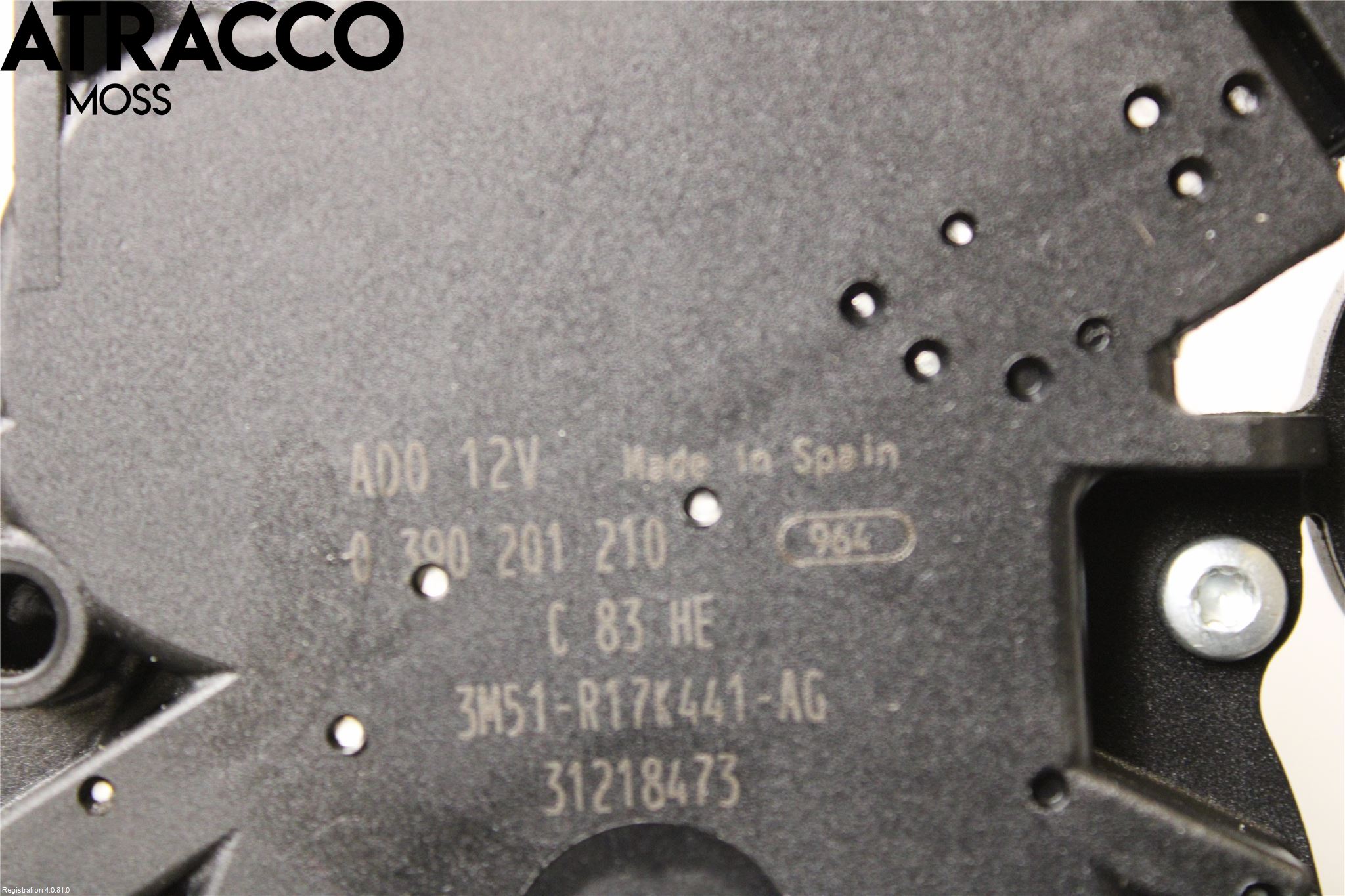 Ford MONDEO 07-15 Viskermotor Bakluke