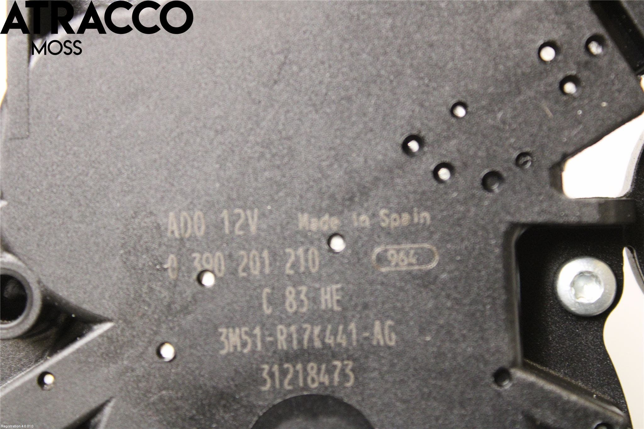 Ford MONDEO 07-15 Viskermotor Bakluke