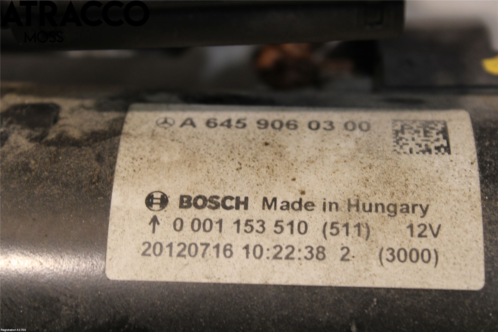 Mercedes-Benz MB B-KLASS (W246/W242) 12-19 Startmotor Diesel