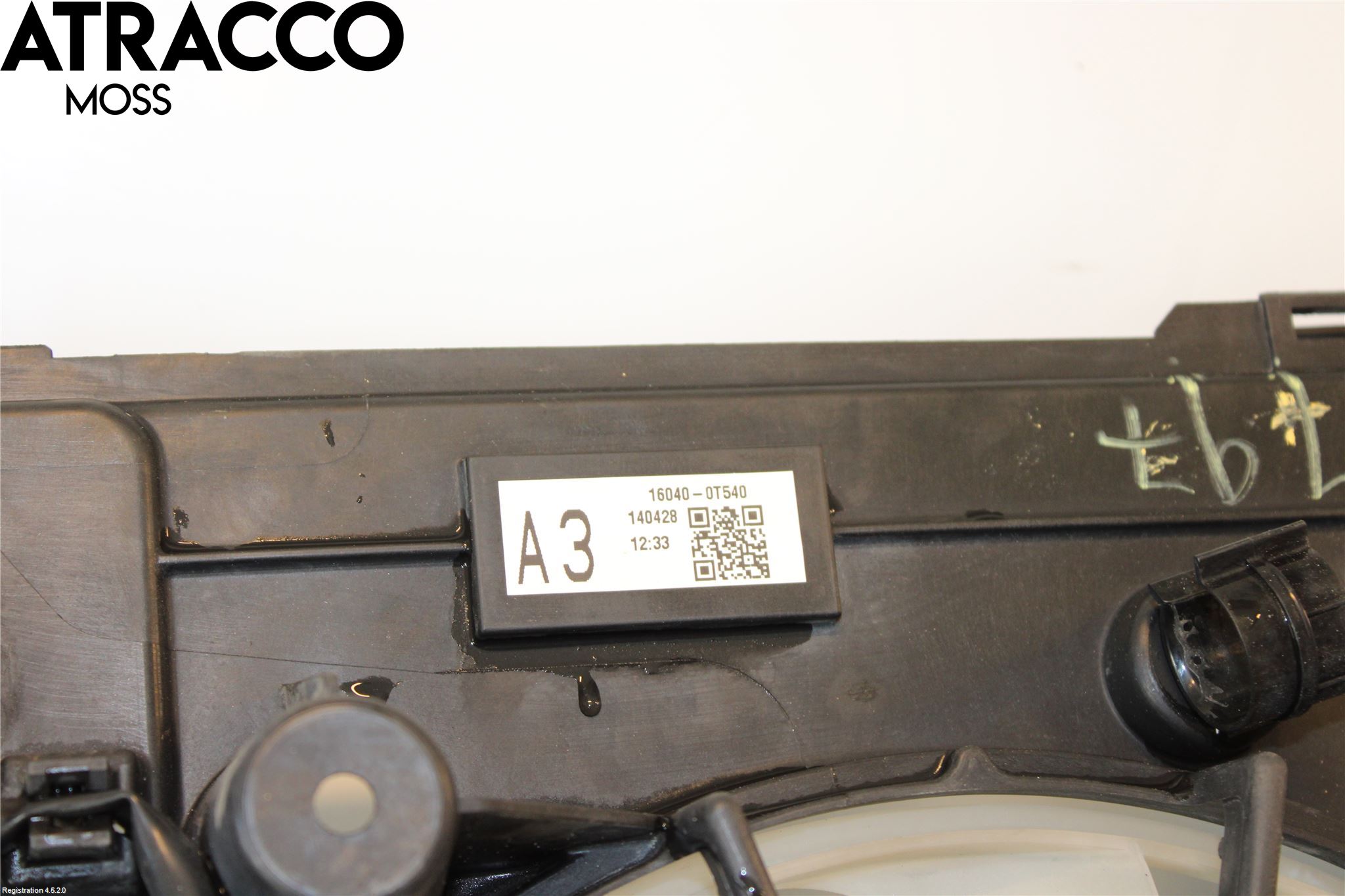 Toyota AURIS 13-19 Kjølevifte Elektrisk