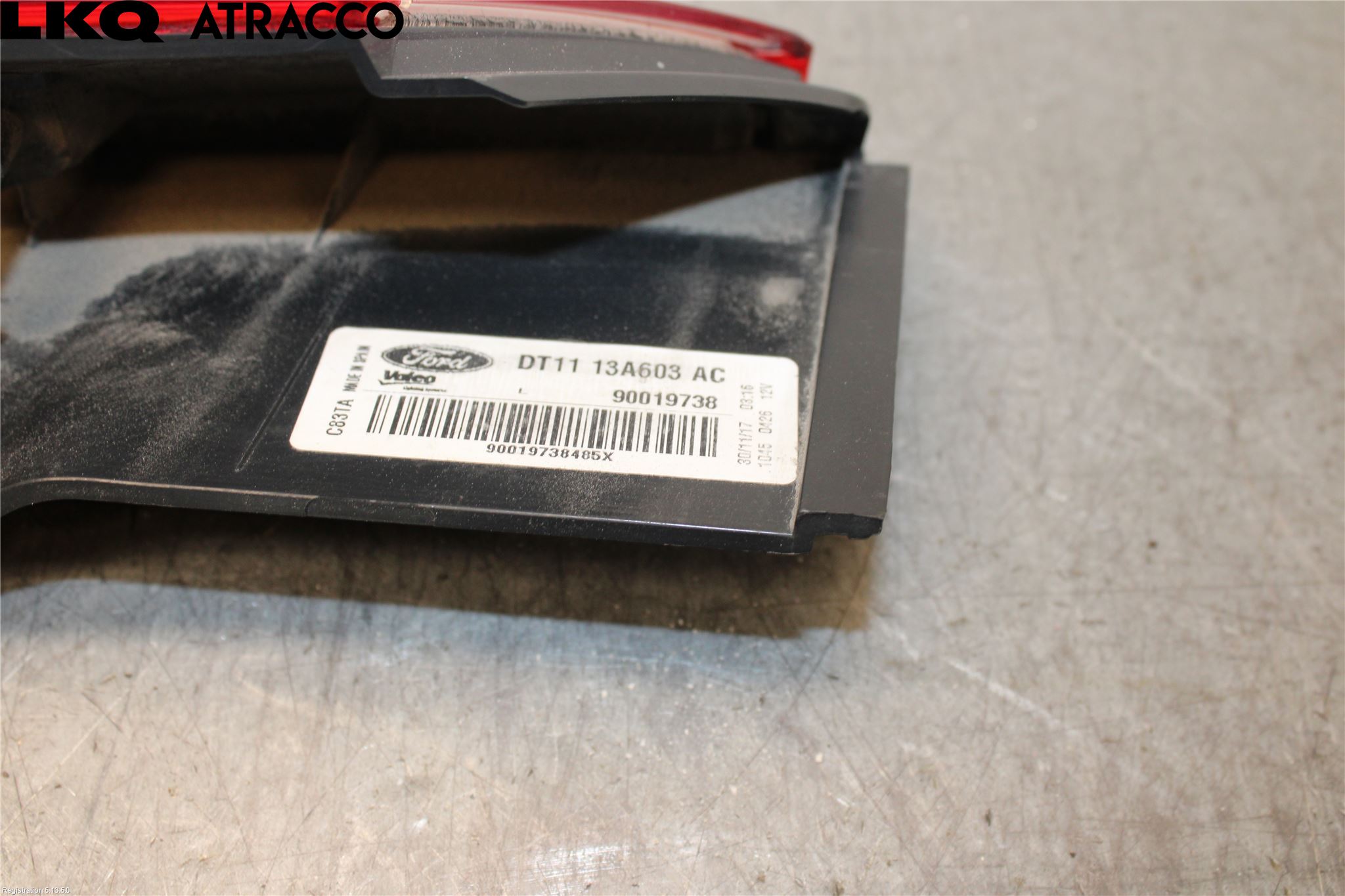 Ford TRANSIT/TOURNEO CONNECT 13-22 Baklykt Venstre