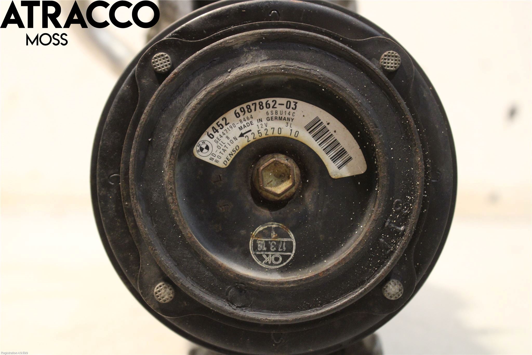 BMW 3 E90/91 SED/TOU 05-12 Varme Ac Kompressor