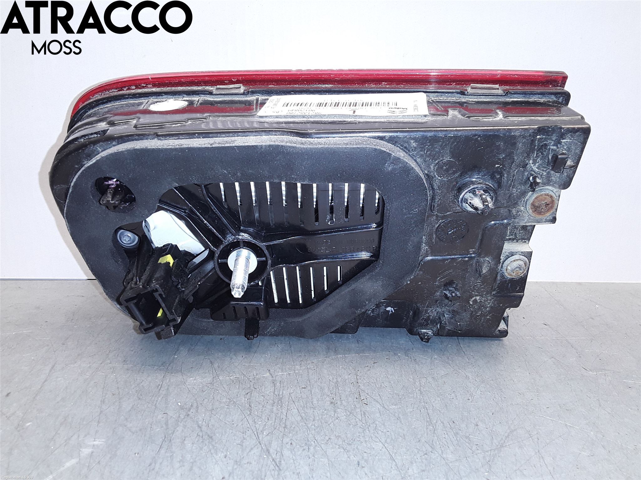 Citroen C4 CACTUS 14-20 Baklykt Venstre  På Luke(Indre