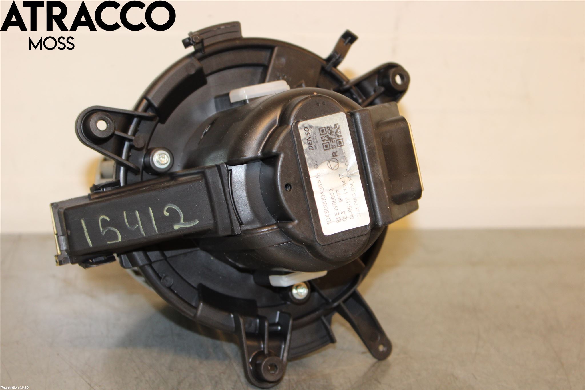 Citroen JUMPY/E-JUMPY 16- Varmeapparat Viftemotor