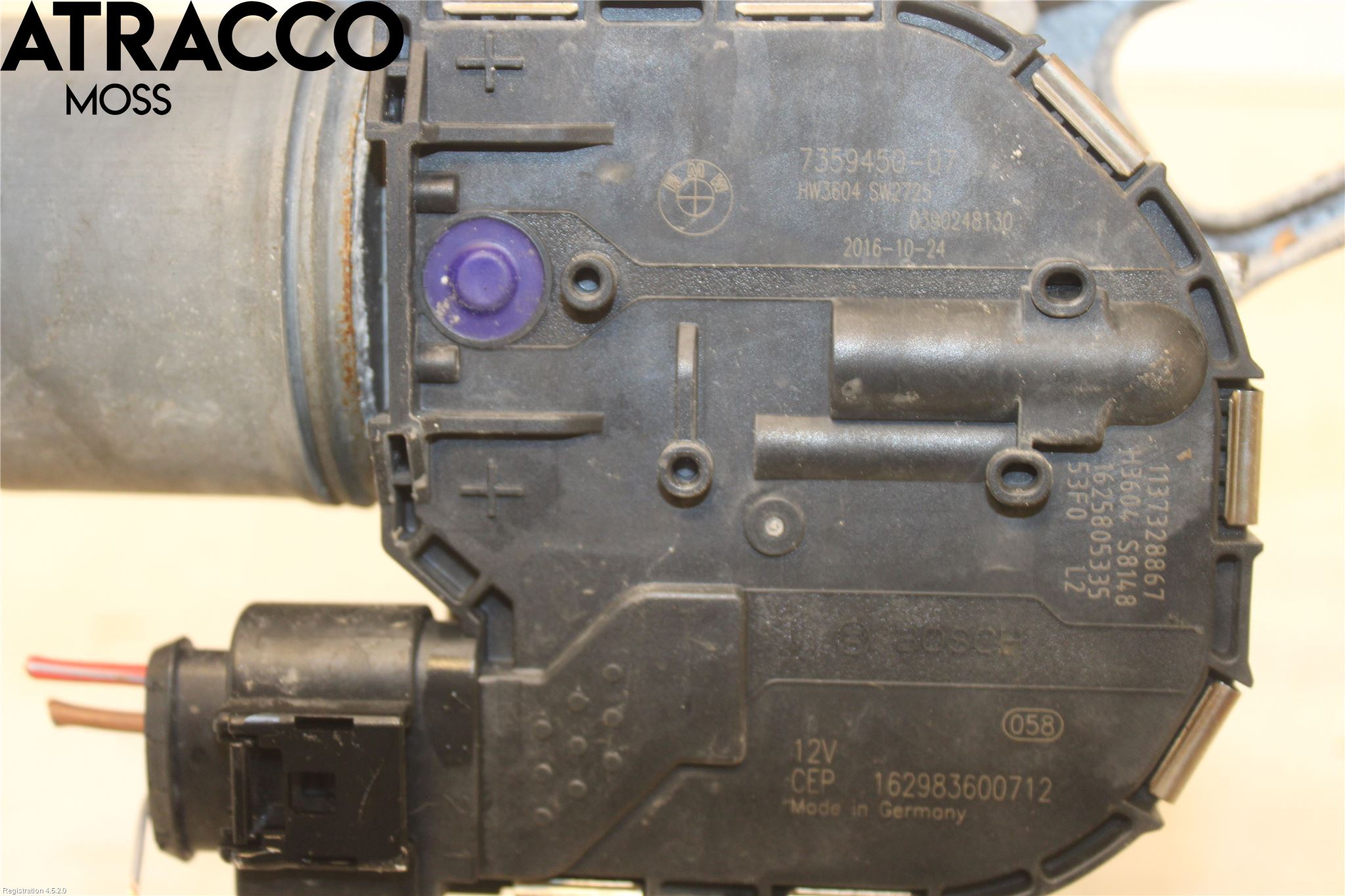 BMW i3 I01 13-22 Viskermotor Frontrute