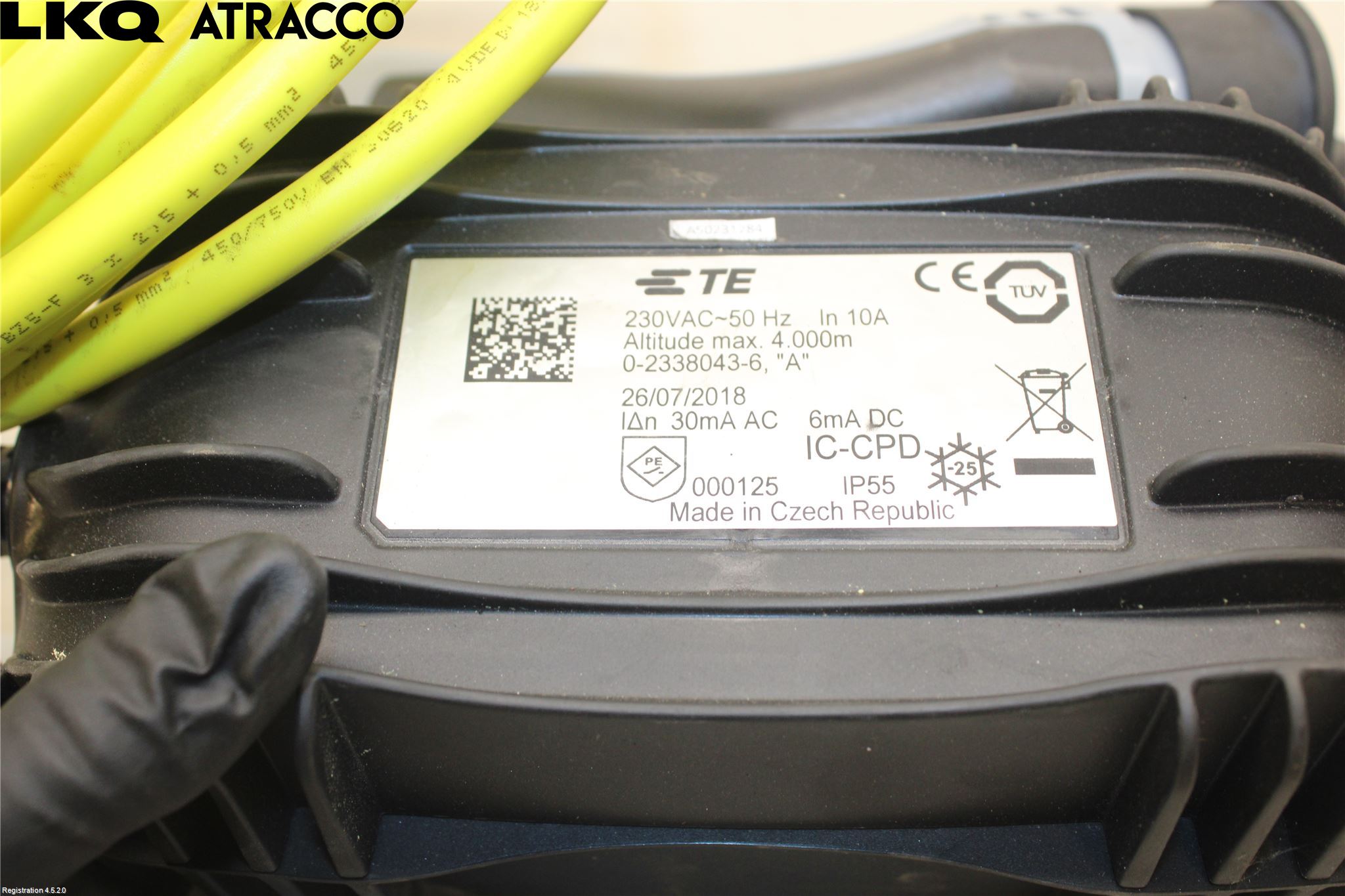 Jaguar I-PACE 18- Laddkabel Elbil