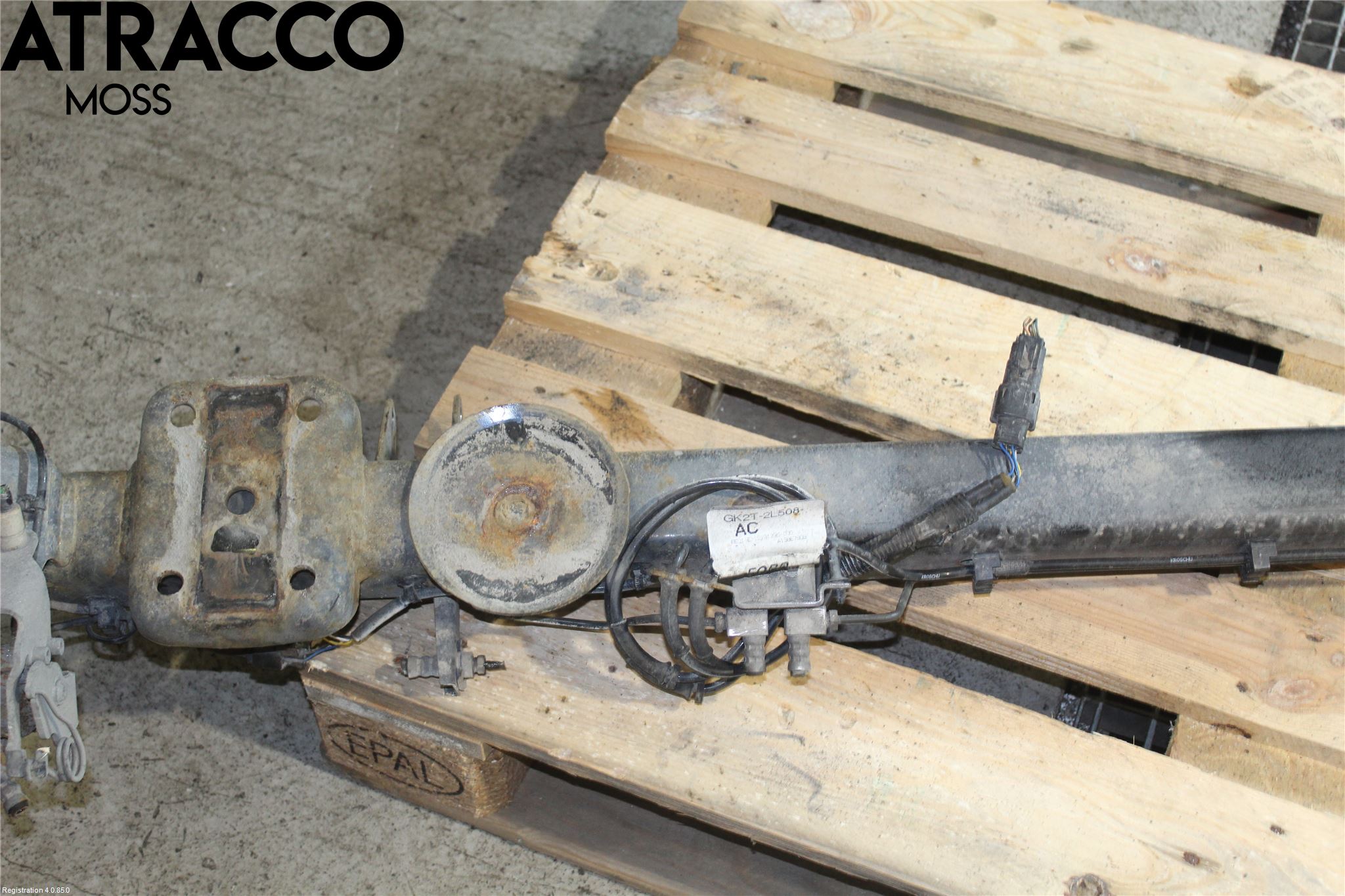 Ford TRANSIT SKÅP/BUSS 14-22 Bakaksel