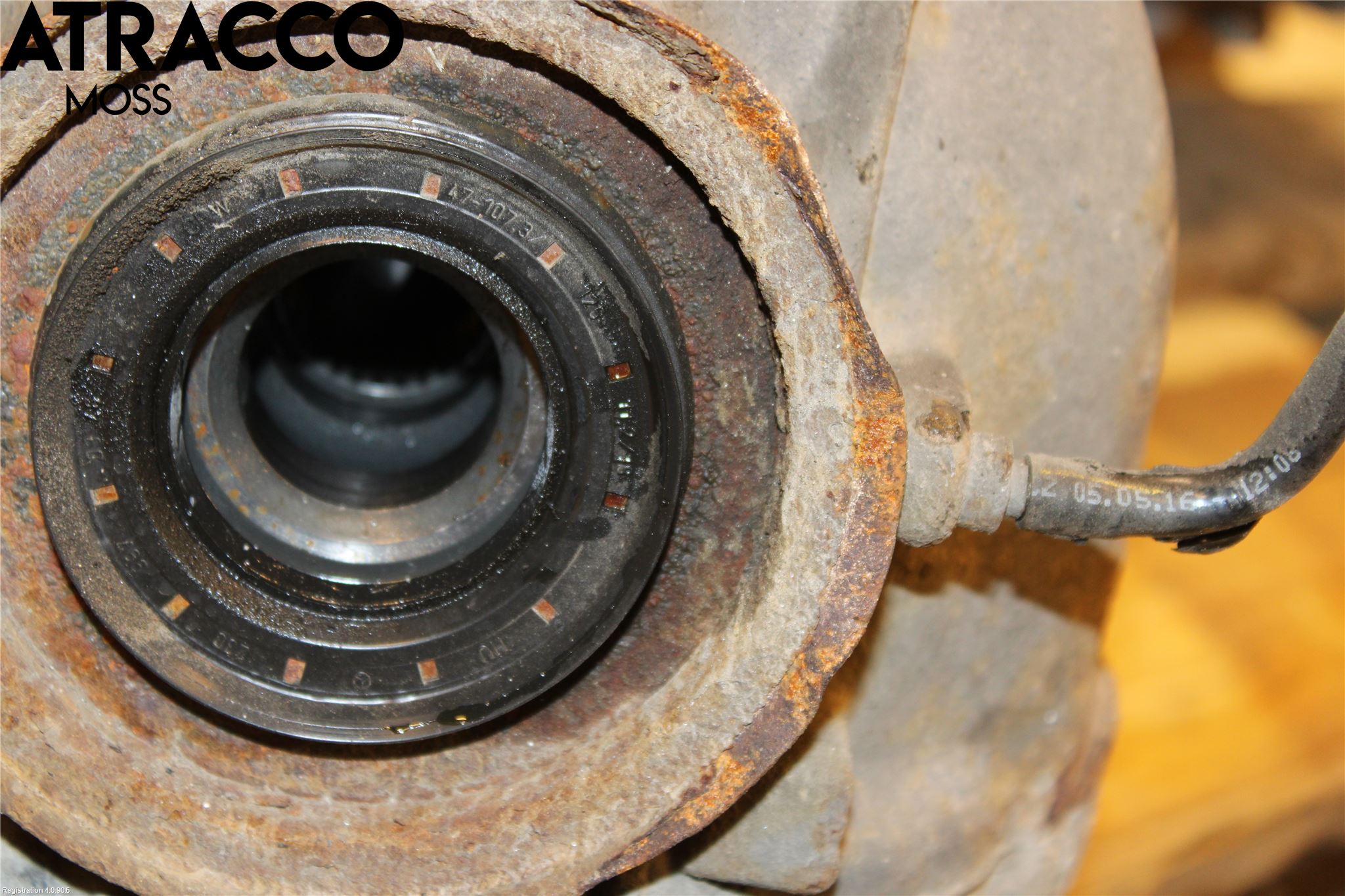 Mercedes-Benz MB VITO/V-KLASS (W640,W447,W448) 14- Bakaksel Kardang Bak -Diff