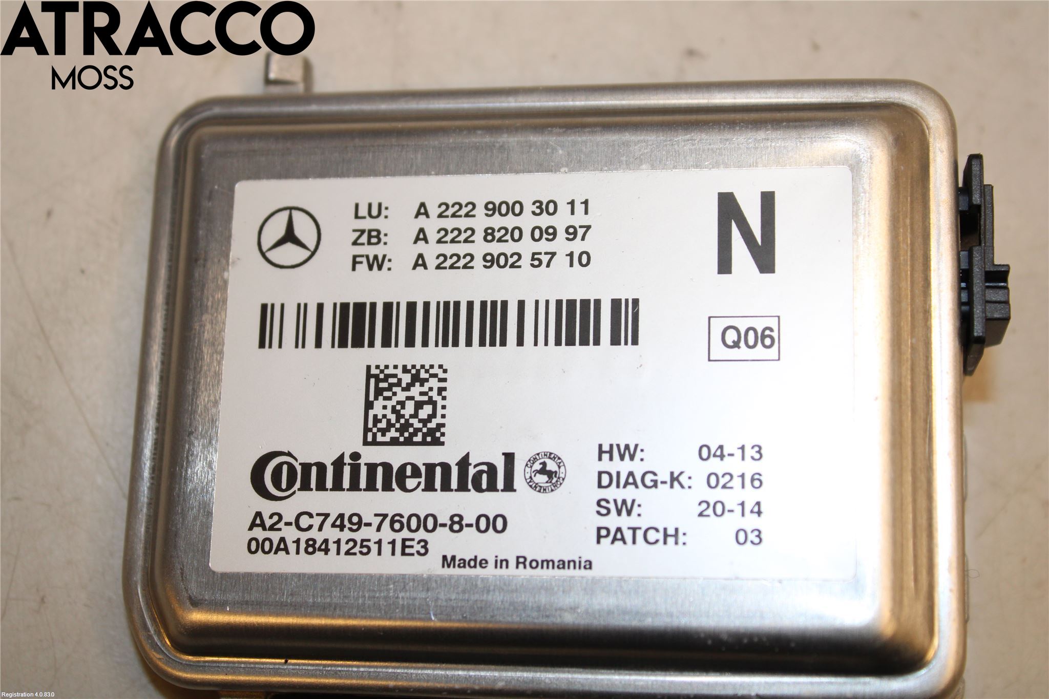 Mercedes-Benz MB GLC-KLASS (X253/C253) 15-22 Parkeringshjelp Kamera