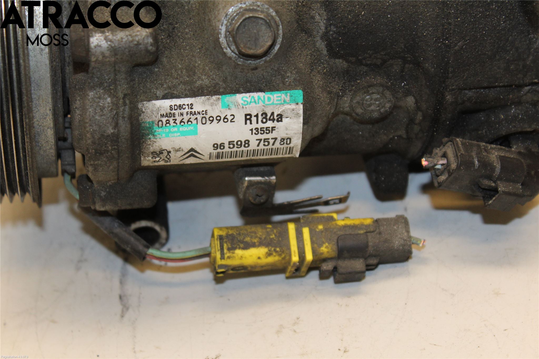 Peugeot 308 08-13 Varme Ac Kompressor