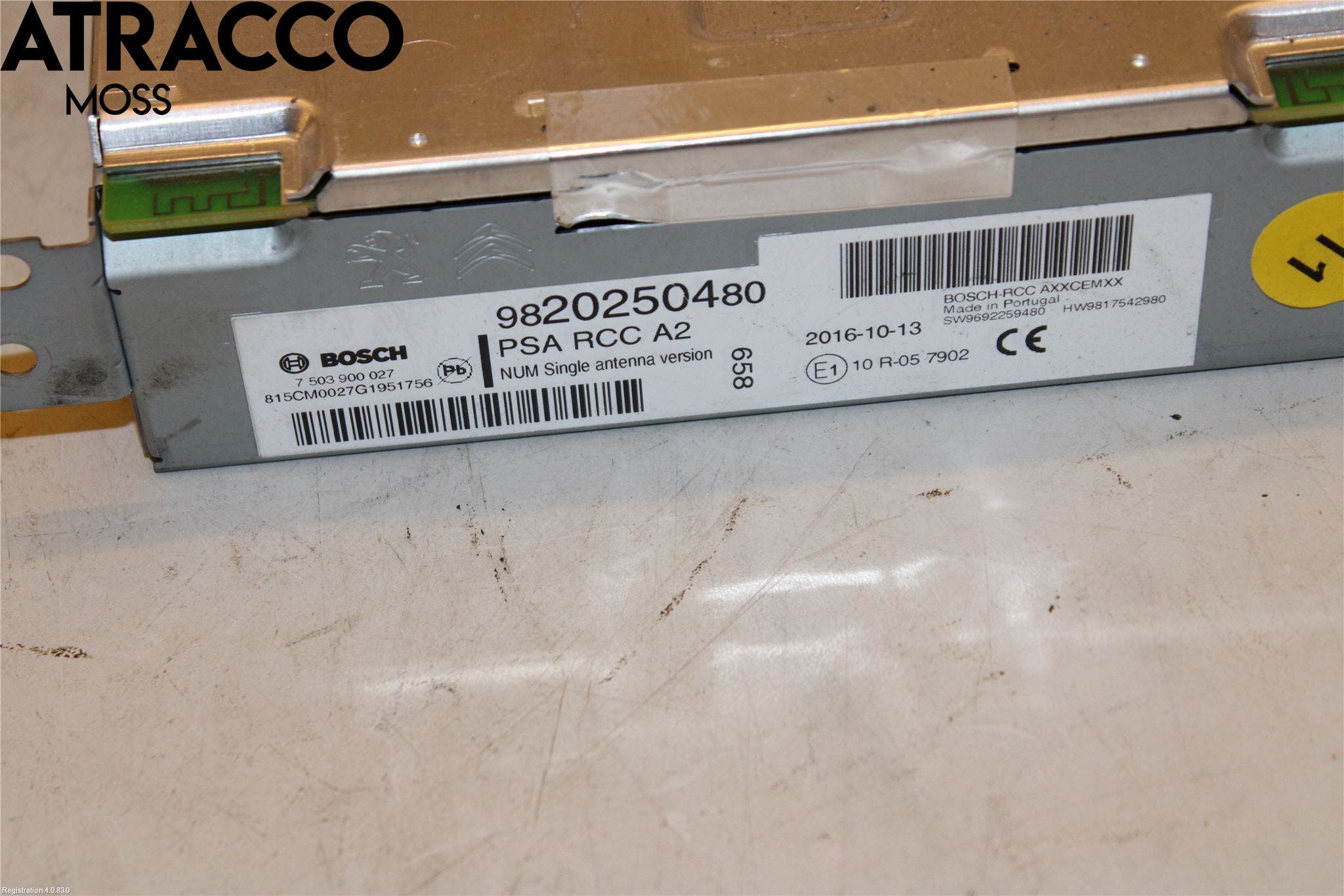 Citroen JUMPY/E-JUMPY 16- Stereo Radio