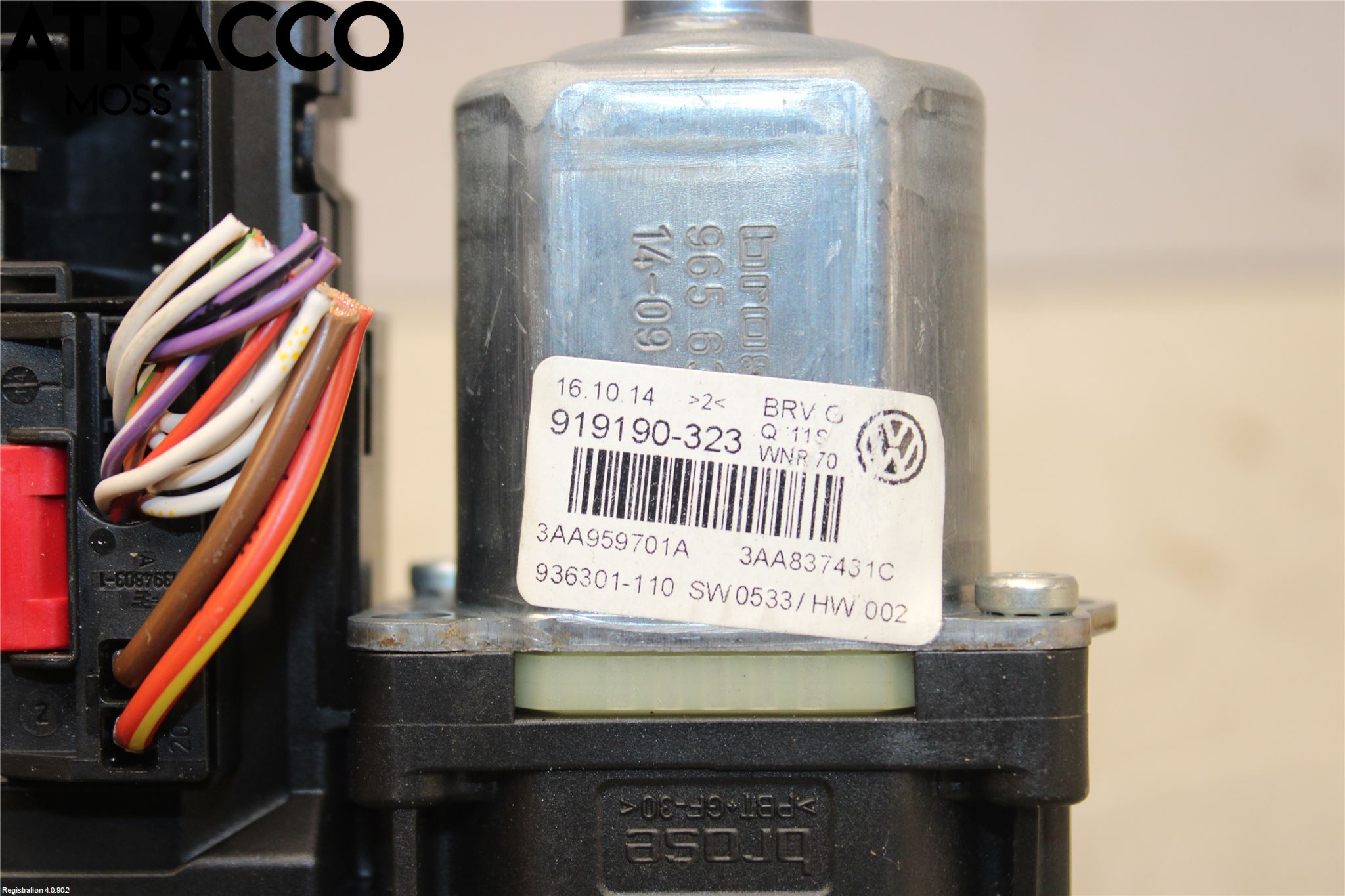 Volkswagen VW PASSAT 11-14 Vindusheismotor