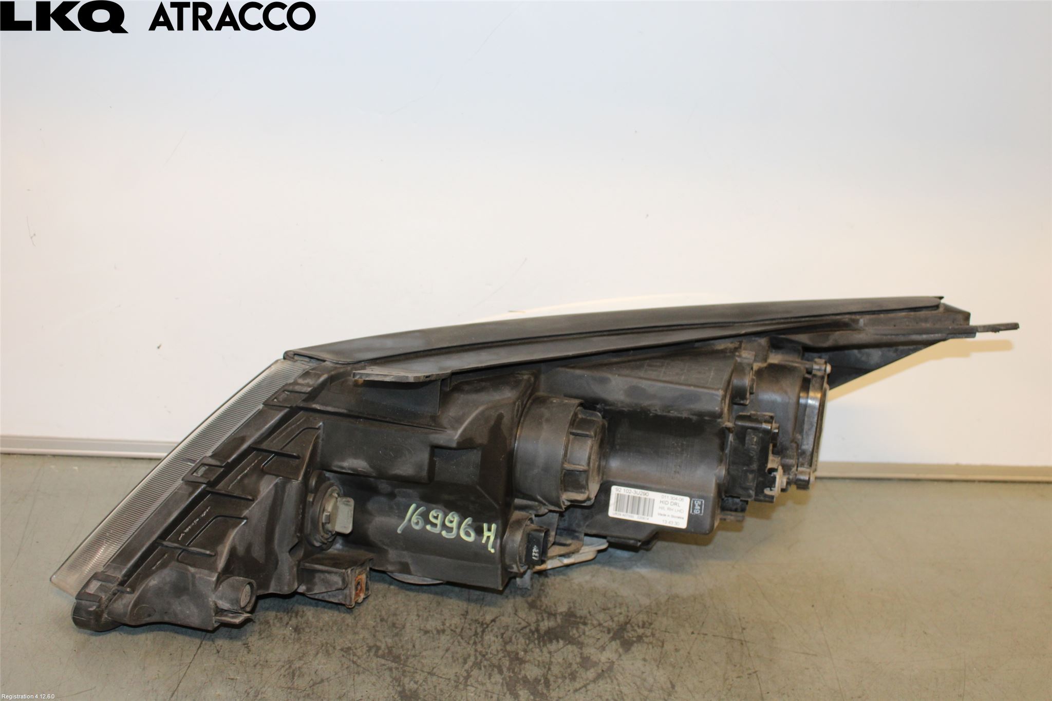 Kia SPORTAGE (SL) 11-15 Frontlykt Høyre