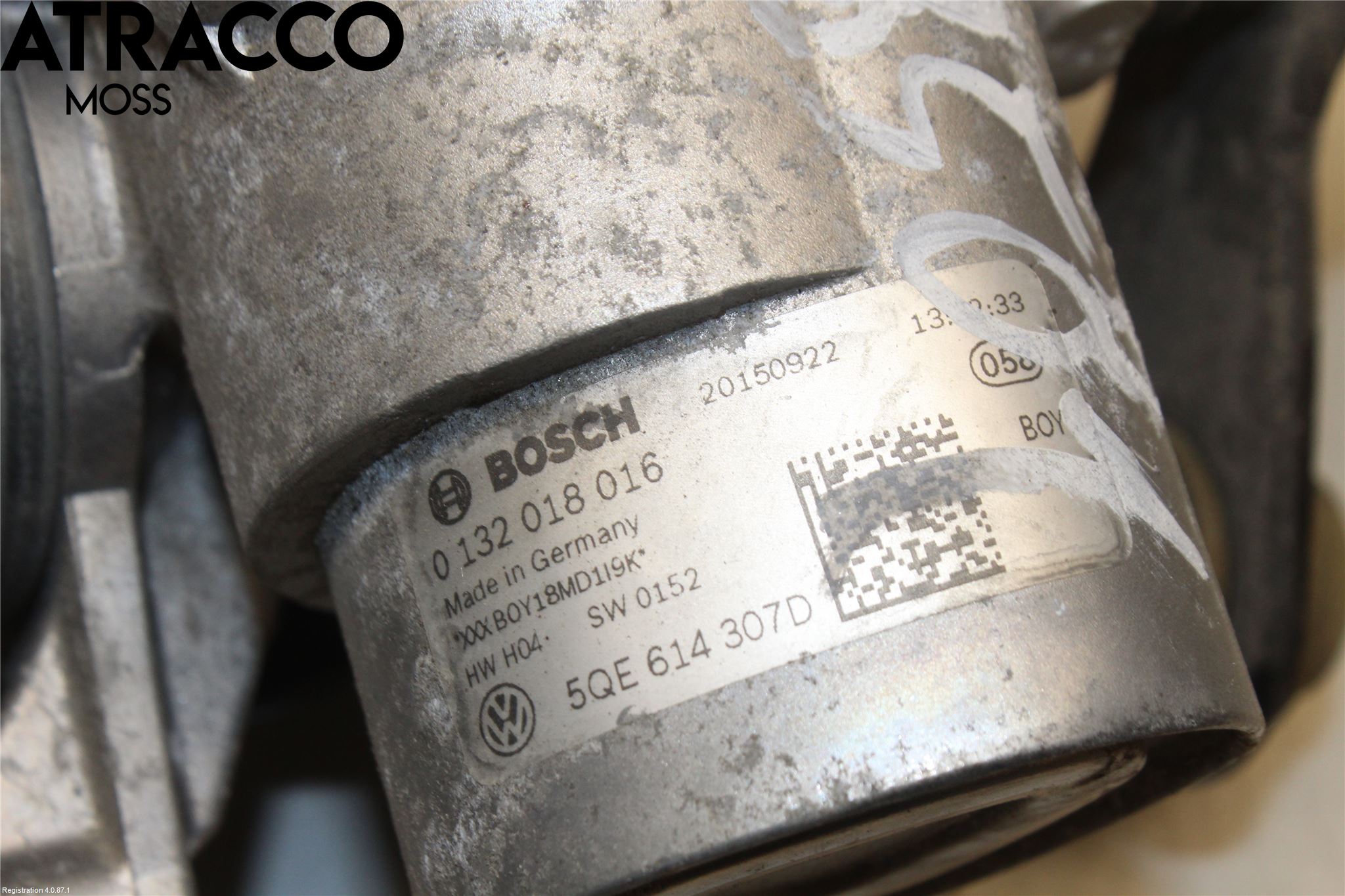 Volkswagen VW GOLF / E-GOLF VII 13-20 Bremsekraftregulator