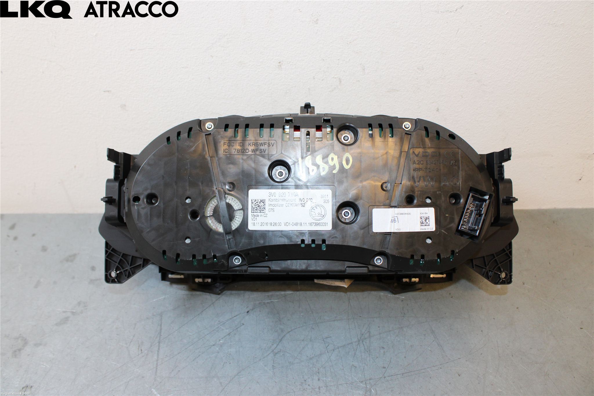 Skoda SUPERB 09-15 Instr Speedometer