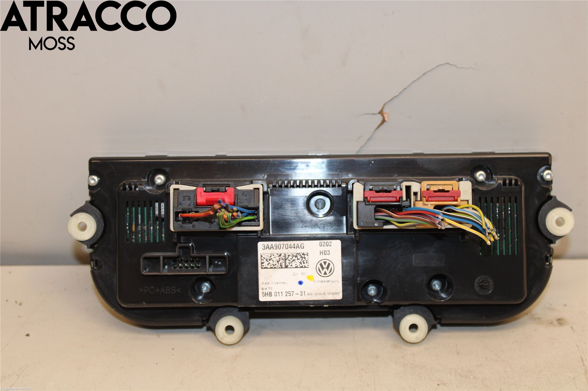 Volkswagen VW SCIROCCO 09-17 Varme Ac Betjening-Display