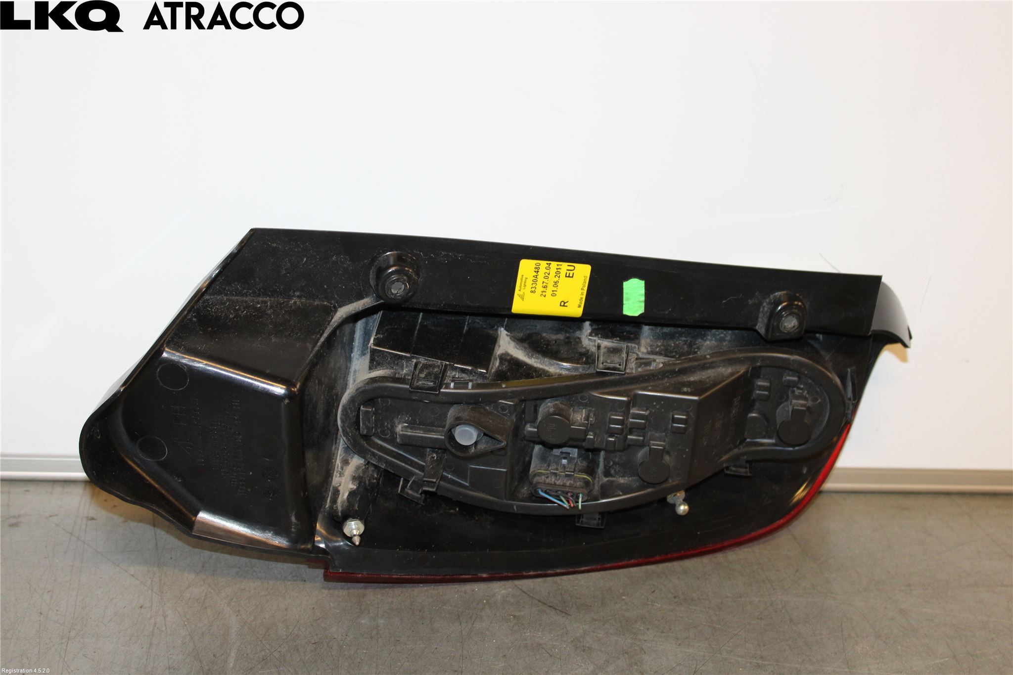 Mitsubishi COLT 09-13 Baklykt Høyre