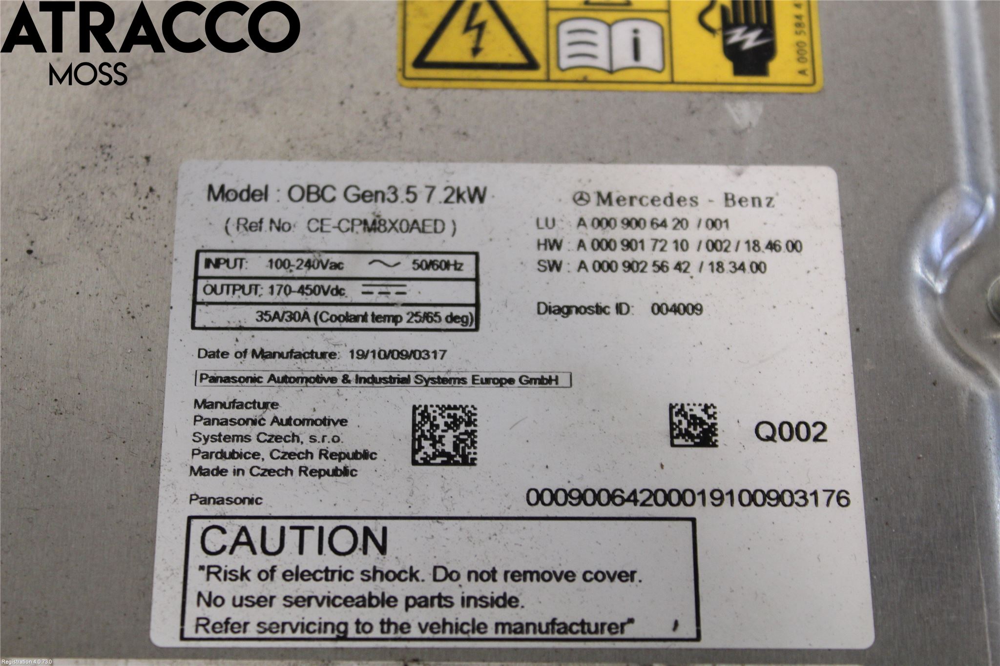 Mercedes-Benz MB E-KLASS (W213) 16-23 Batterilader Hybrid