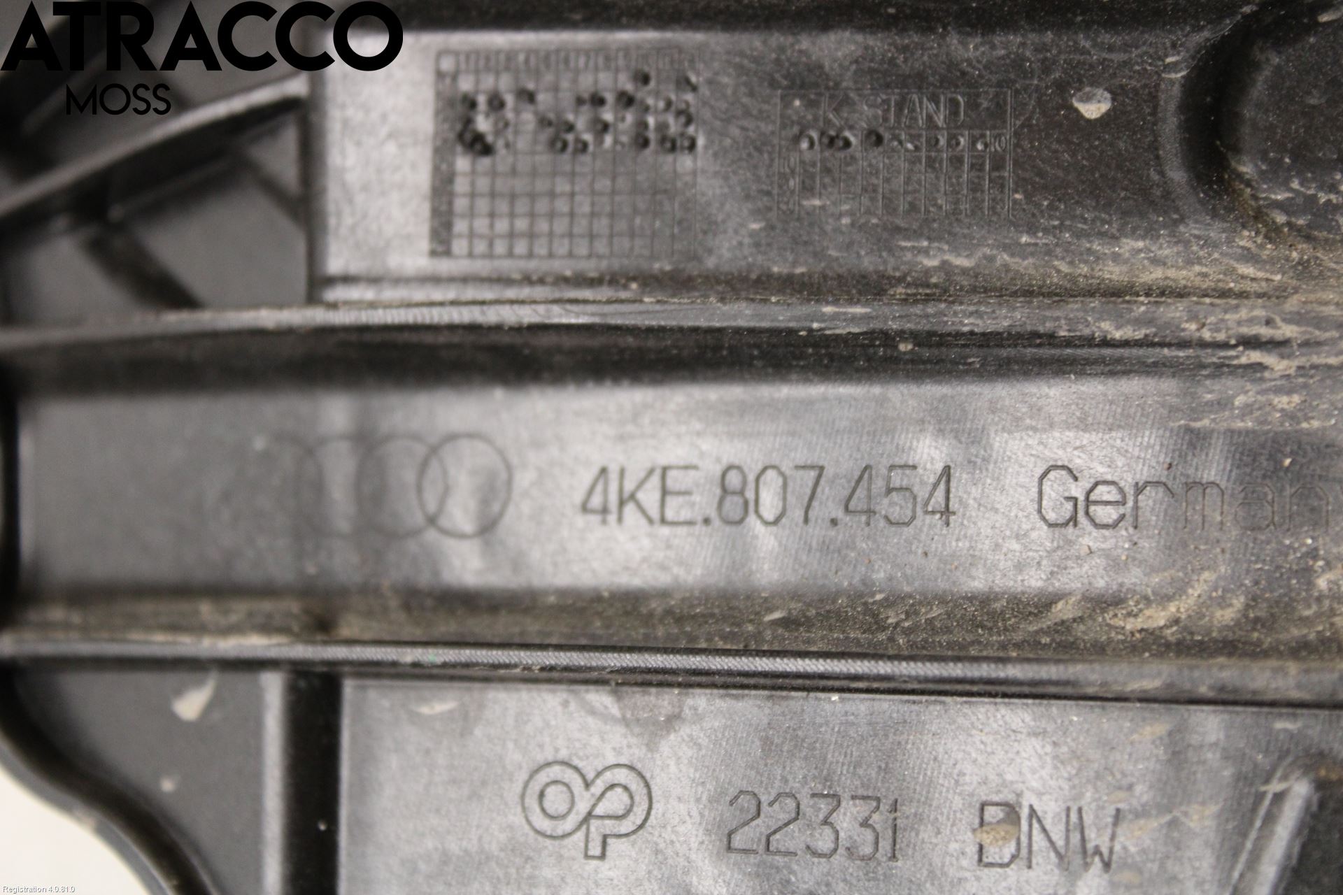 Audi E-TRON, S GE 19- Støtfanger Bak Hjørne Høyre