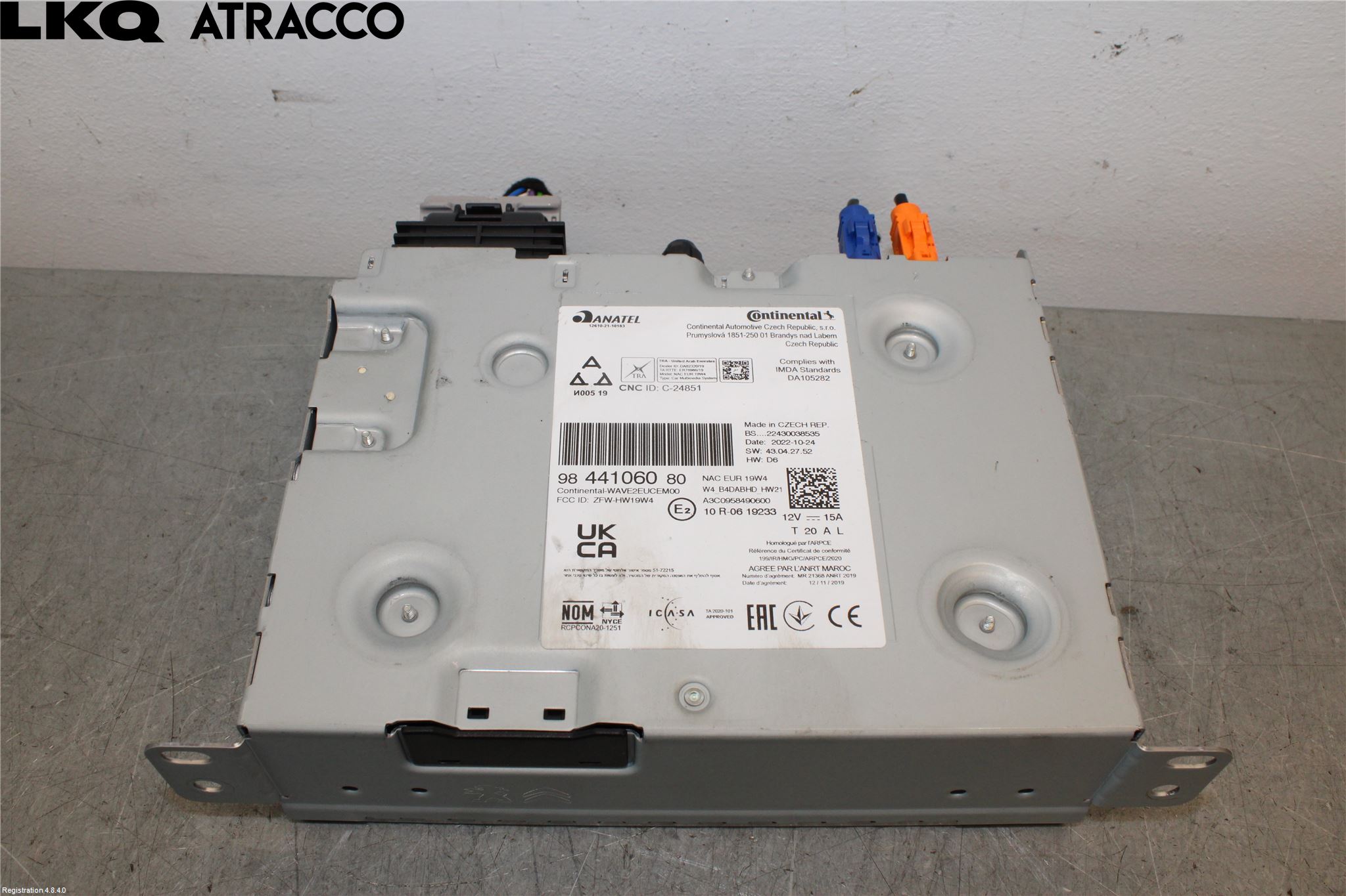 Citroen C4/E-C4 C4X/E-C4X III 21- Stereo Radio