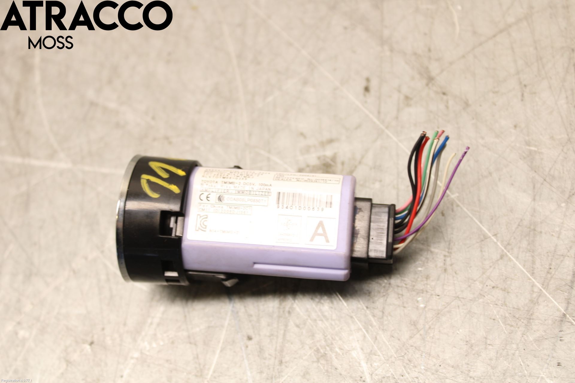 Toyota LANDCRUISER J150 10-23 Startknapp Personbil