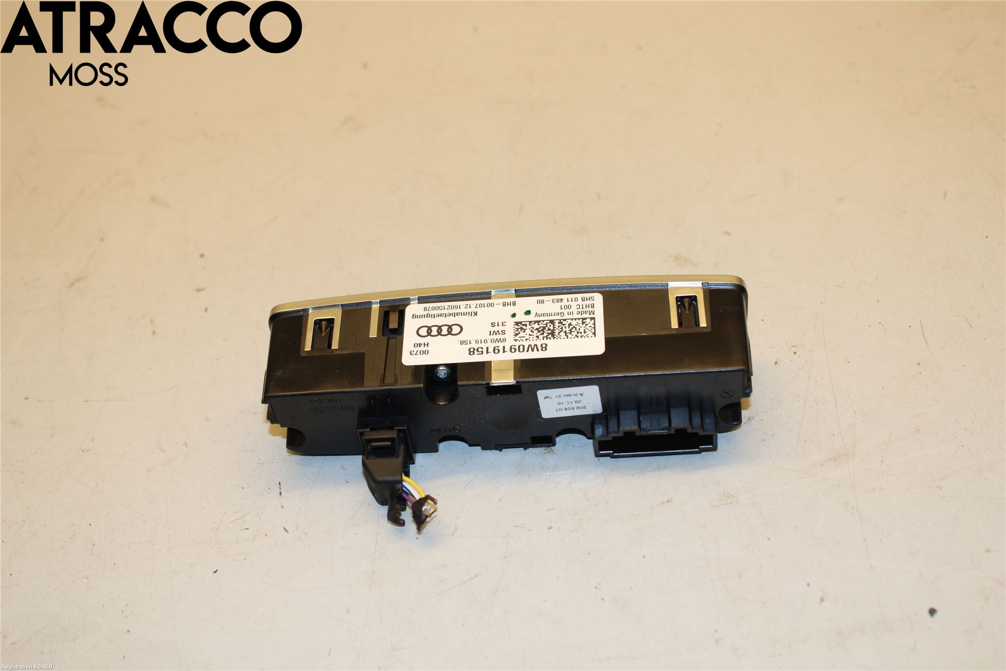 Audi A5 17- Varme Ac Betjening-Display