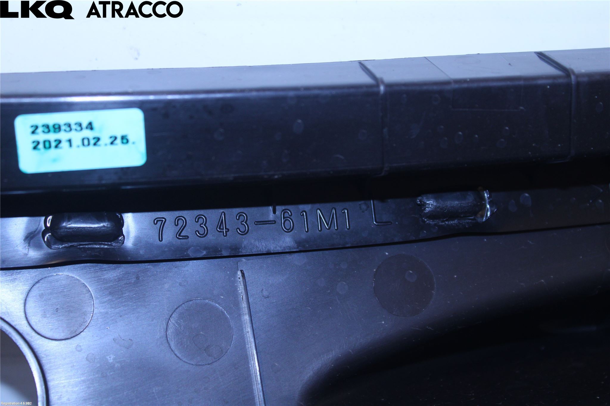 Suzuki ACROSS 21- Visker Deksel-Grill-Under Frr