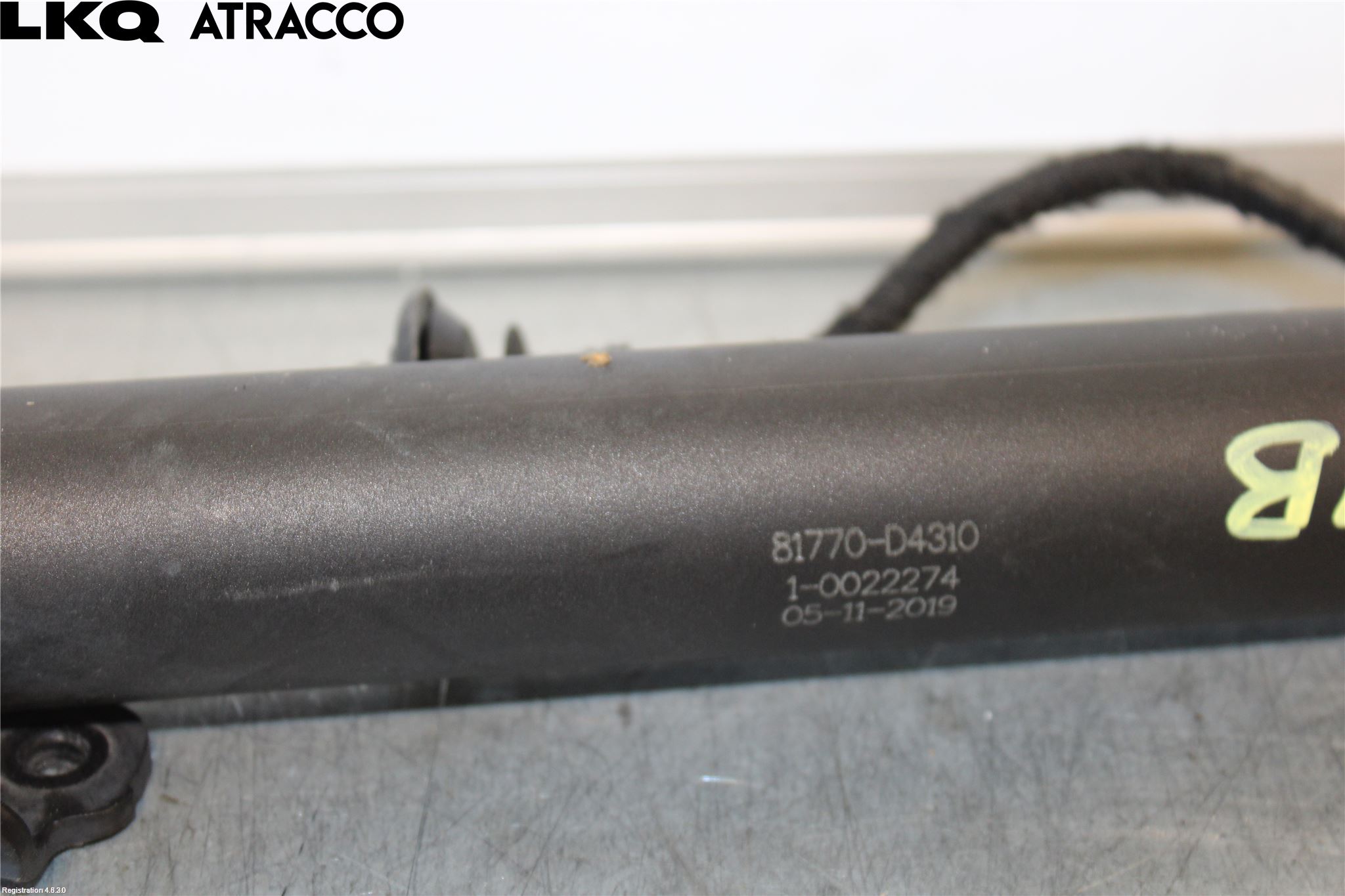 Kia OPTIMA 16-20 Bakluke Demper-Gassfjær