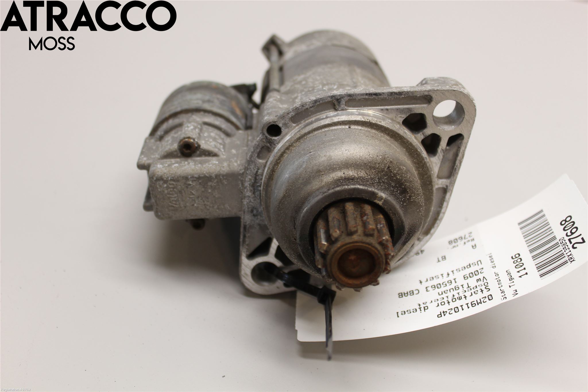 Volkswagen VW TIGUAN 07-16 Startmotor Diesel