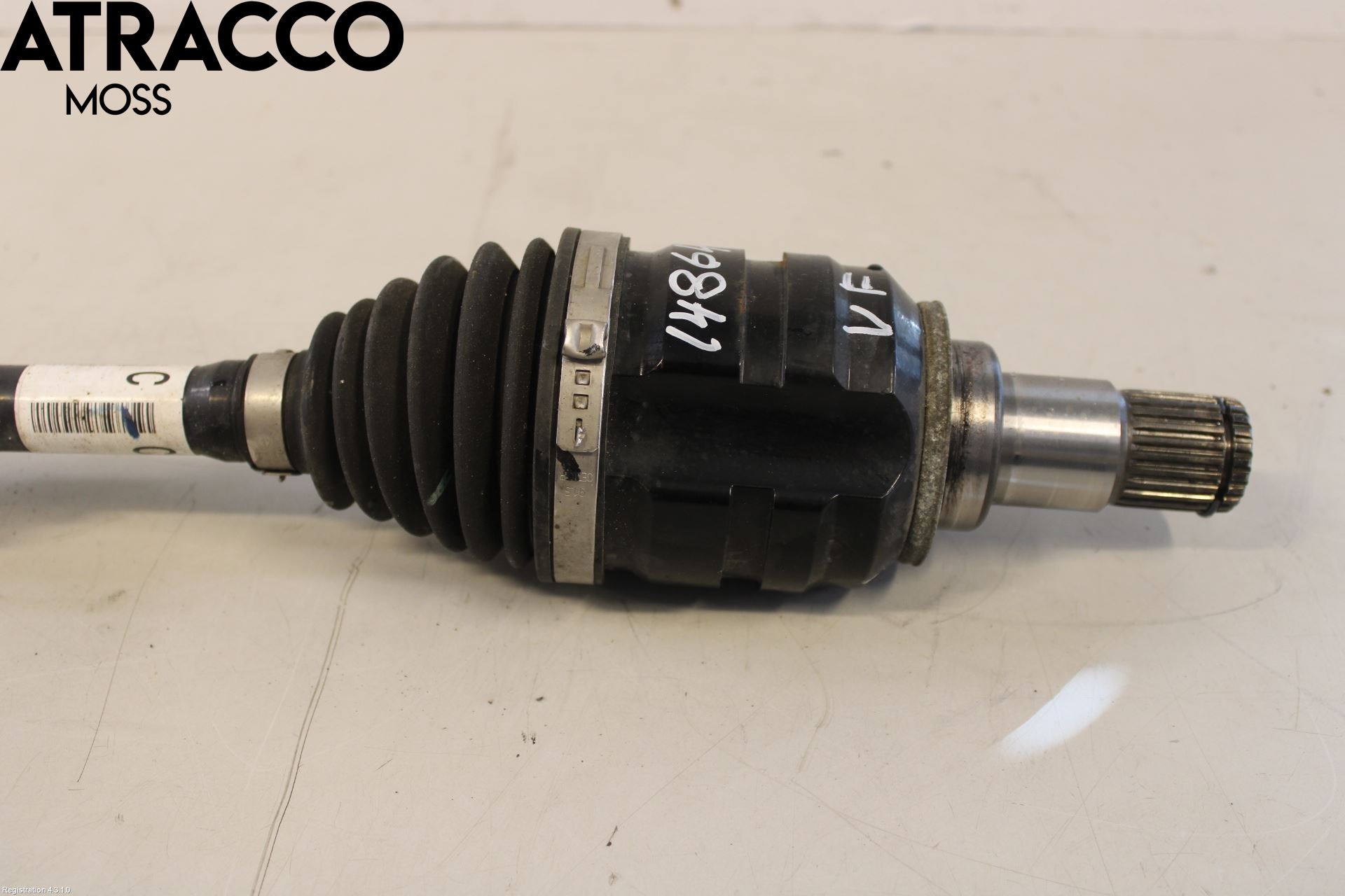 Toyota C-HR 16-23 Drivaksel Foran Kompl Venstre