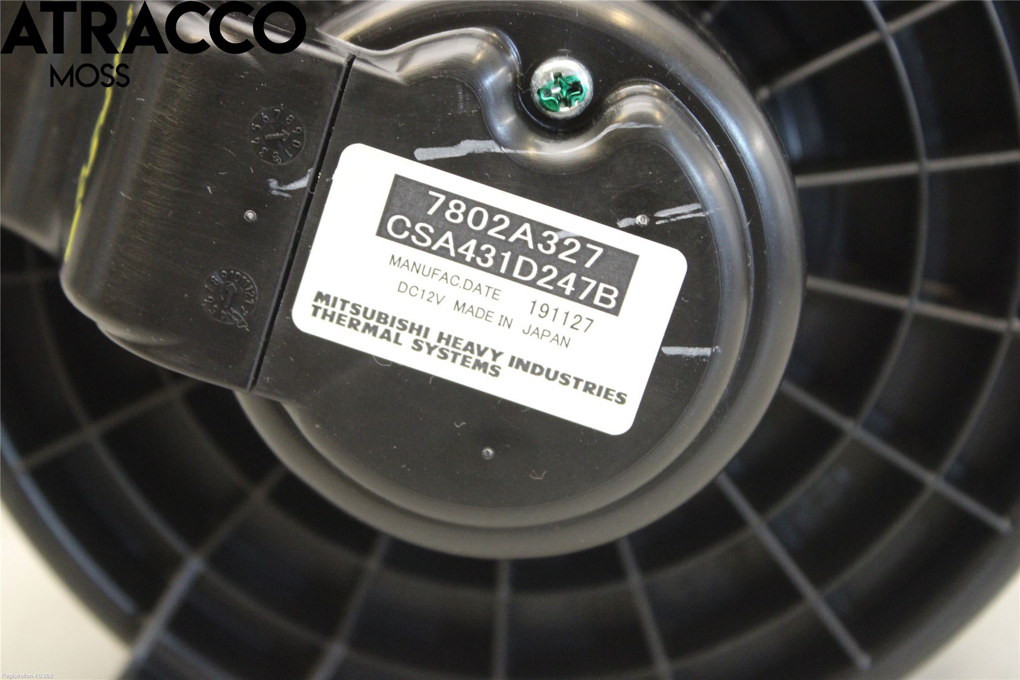 Mitsubishi OUTLANDER 13-21 Varme Ac Varmeapparatvifte