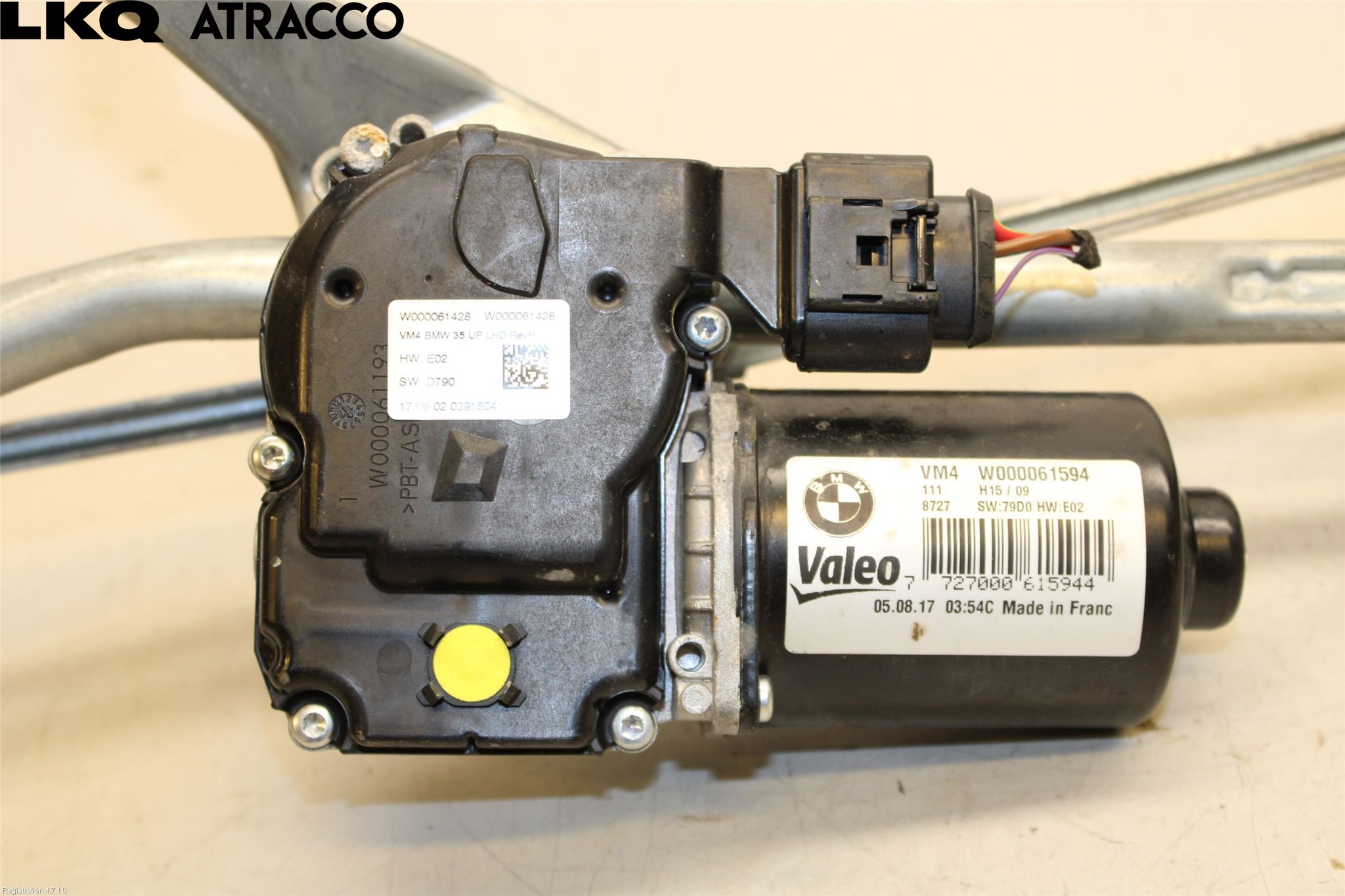 BMW 5 G30/G31/F90 17-23 Viskermotor Frontrute