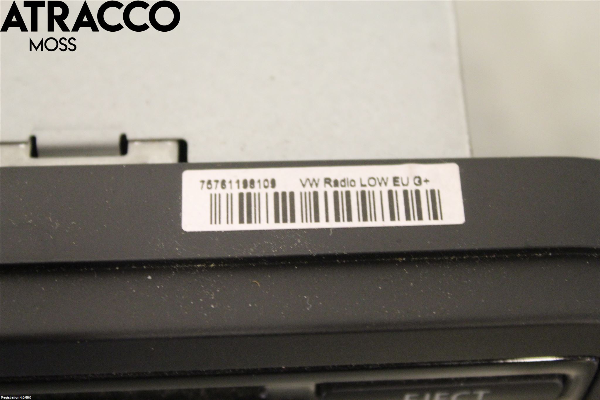 Volkswagen VW POLO 10-17 Stereo Radio Med Cd