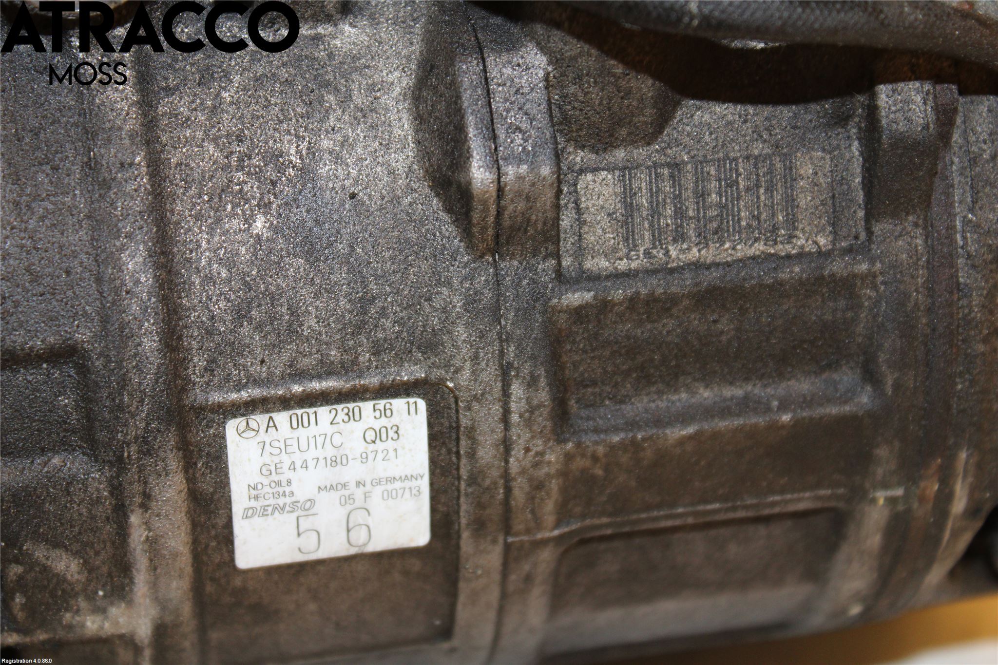 Mercedes-Benz MB C (203) 00-07 Varme Ac Kompressor