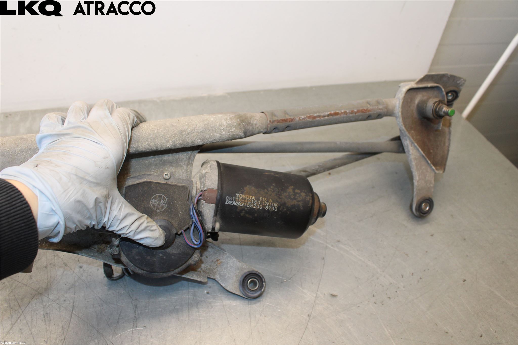 Lexus RX XU30 03-09 Viskermotor Frontrute