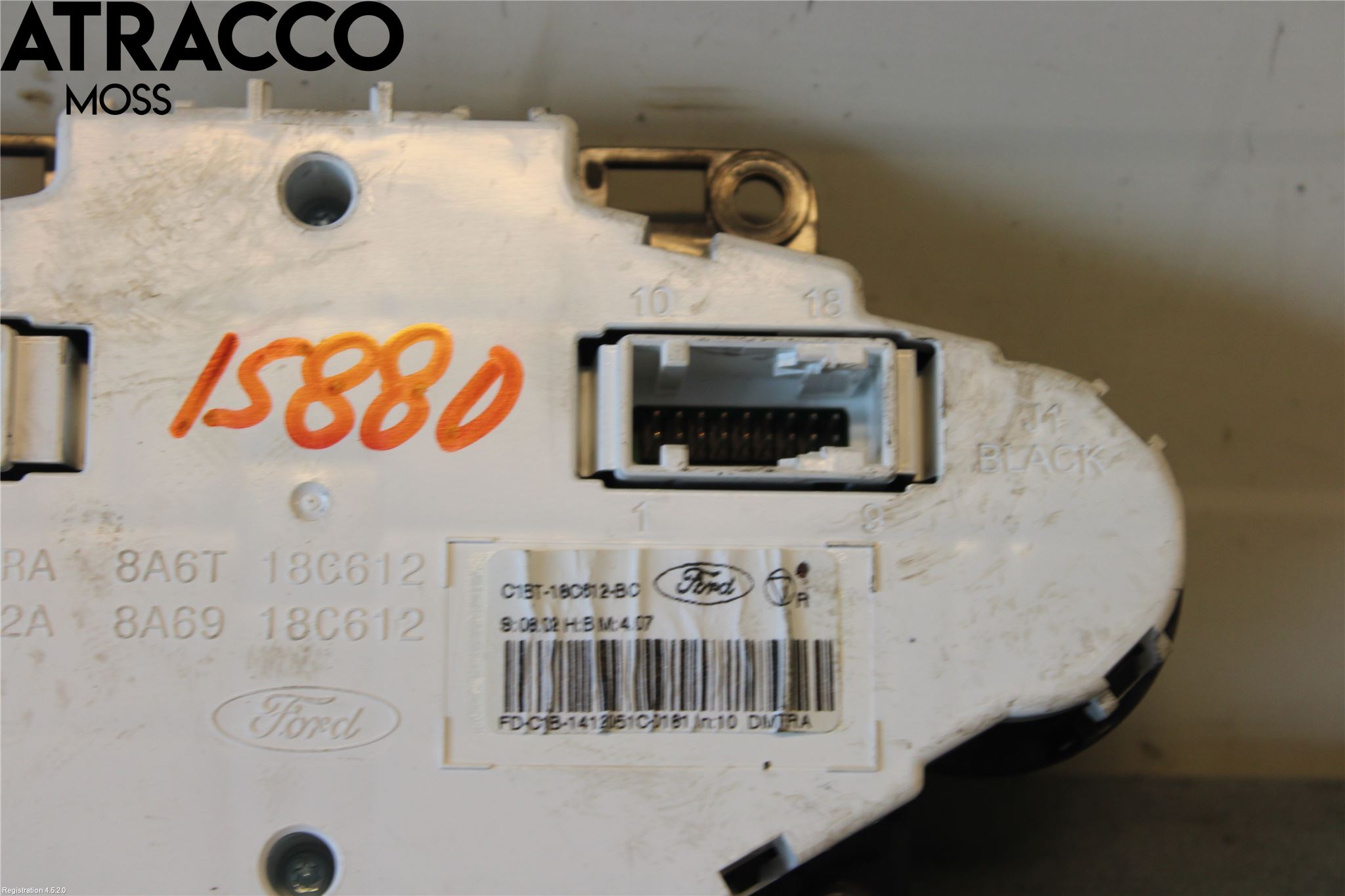 Ford FIESTA 13-17 Varme Ac Betjening-Display