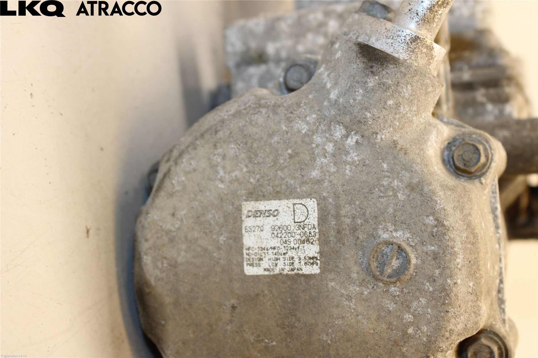 Nissan E-NV200/EVALIA Varme Ac Kompressor