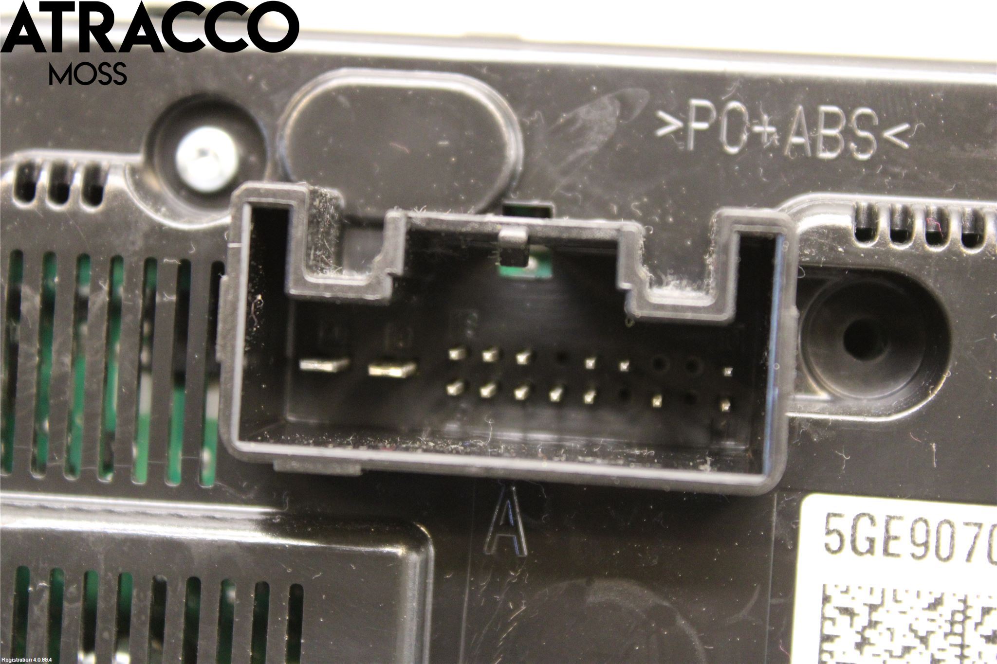 Volkswagen VW GOLF / E-GOLF VII 13-20 Varme Ac Betjening-Display