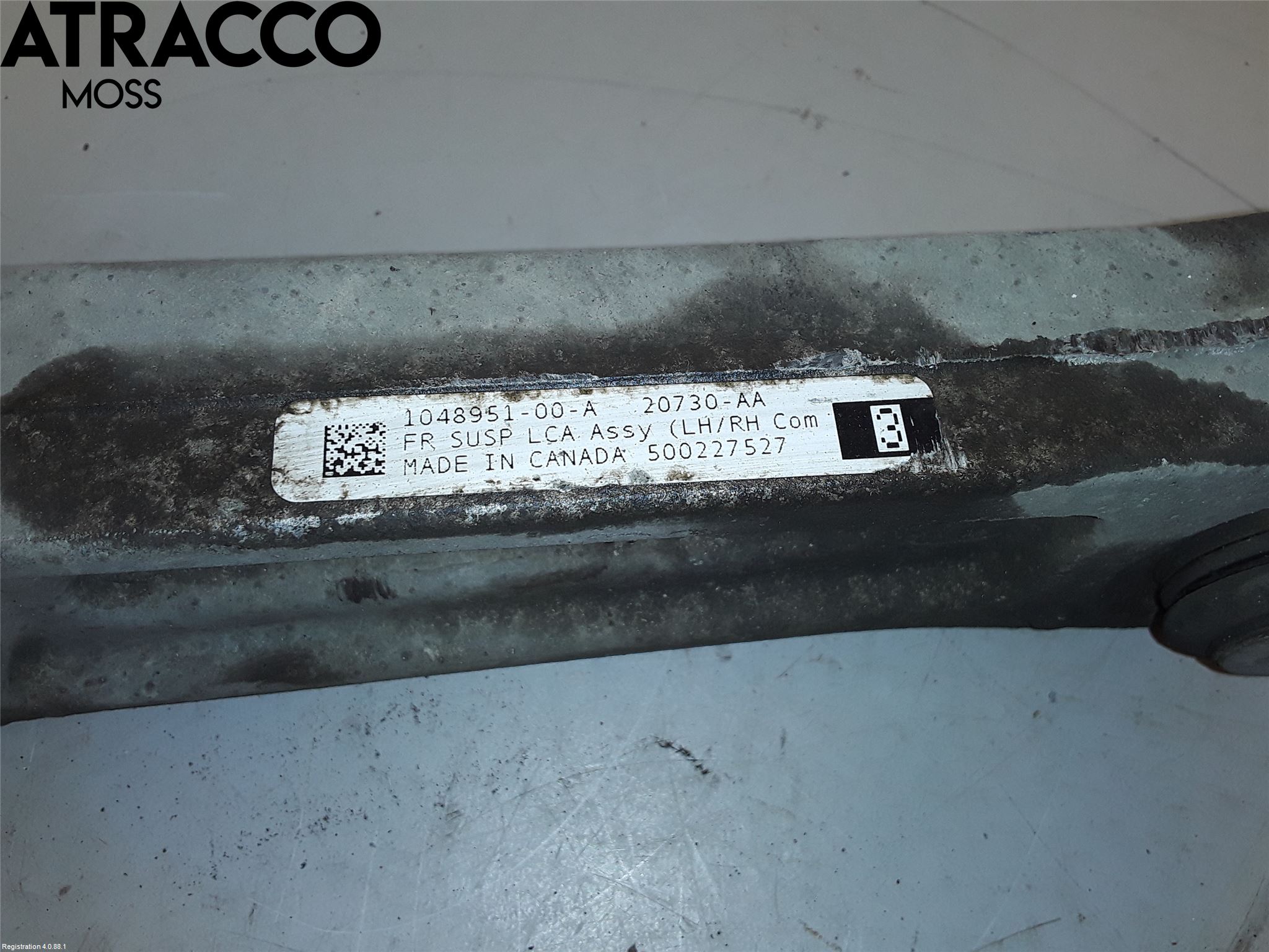 Tesla MODEL S 13- Bærearm Foran Høyre Nedre