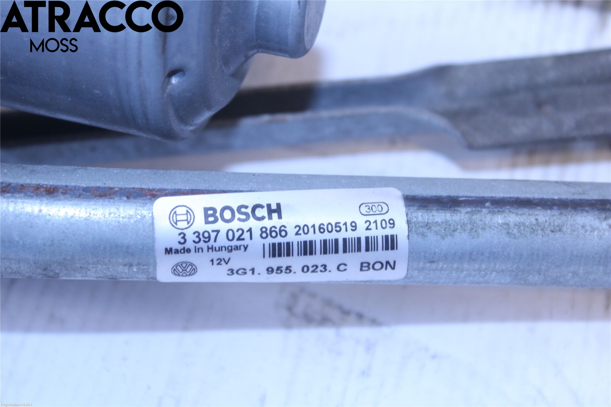 Volkswagen VW PASSAT 15-19 Viskeroverføring Frontrute