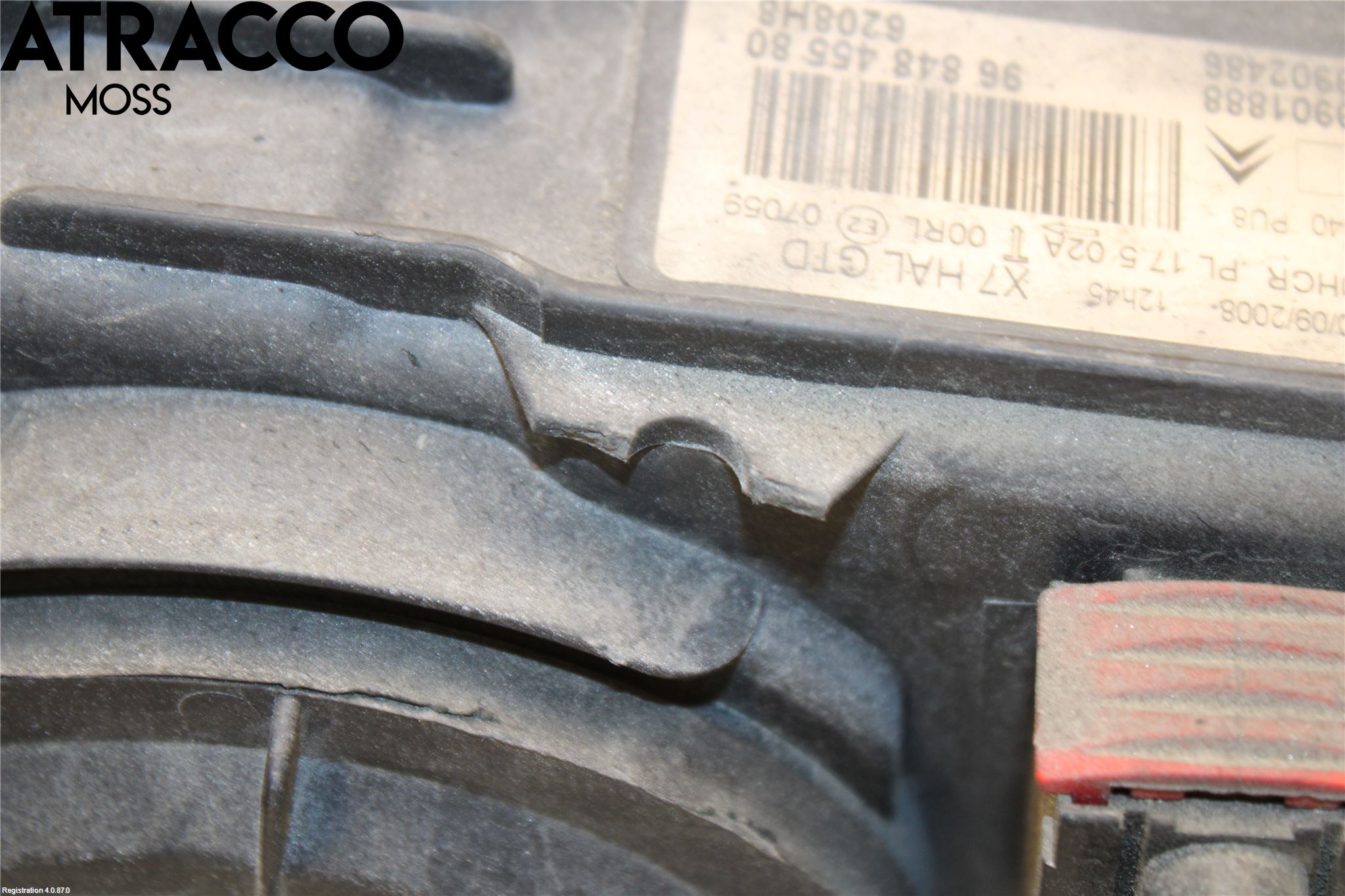 Citroen C5 08-17 Frontlykt Venstre