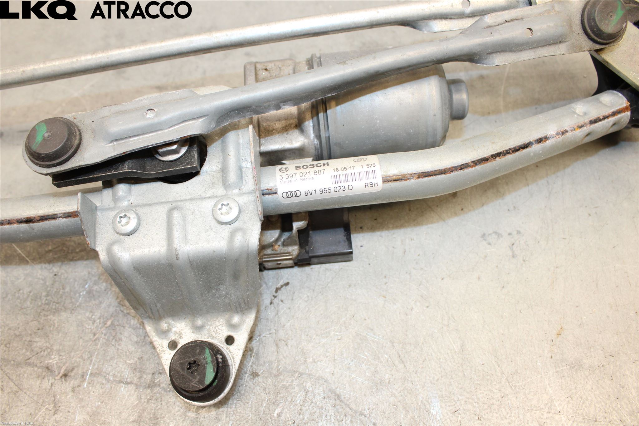 Audi A3/S3 8V 13-20 Viskermotor Frontrute