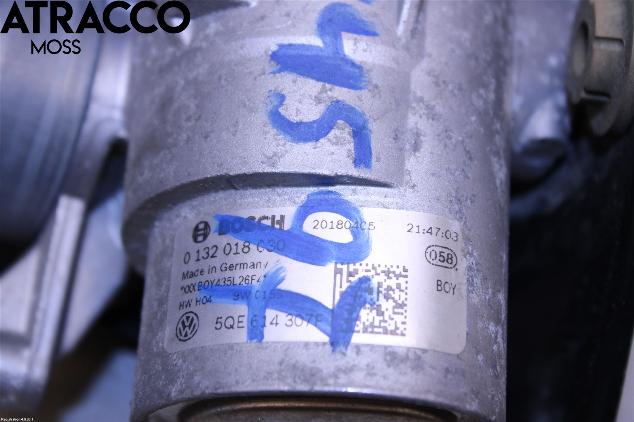 Volkswagen VW GOLF / E-GOLF VII 13-20 Bremsekraftregulator