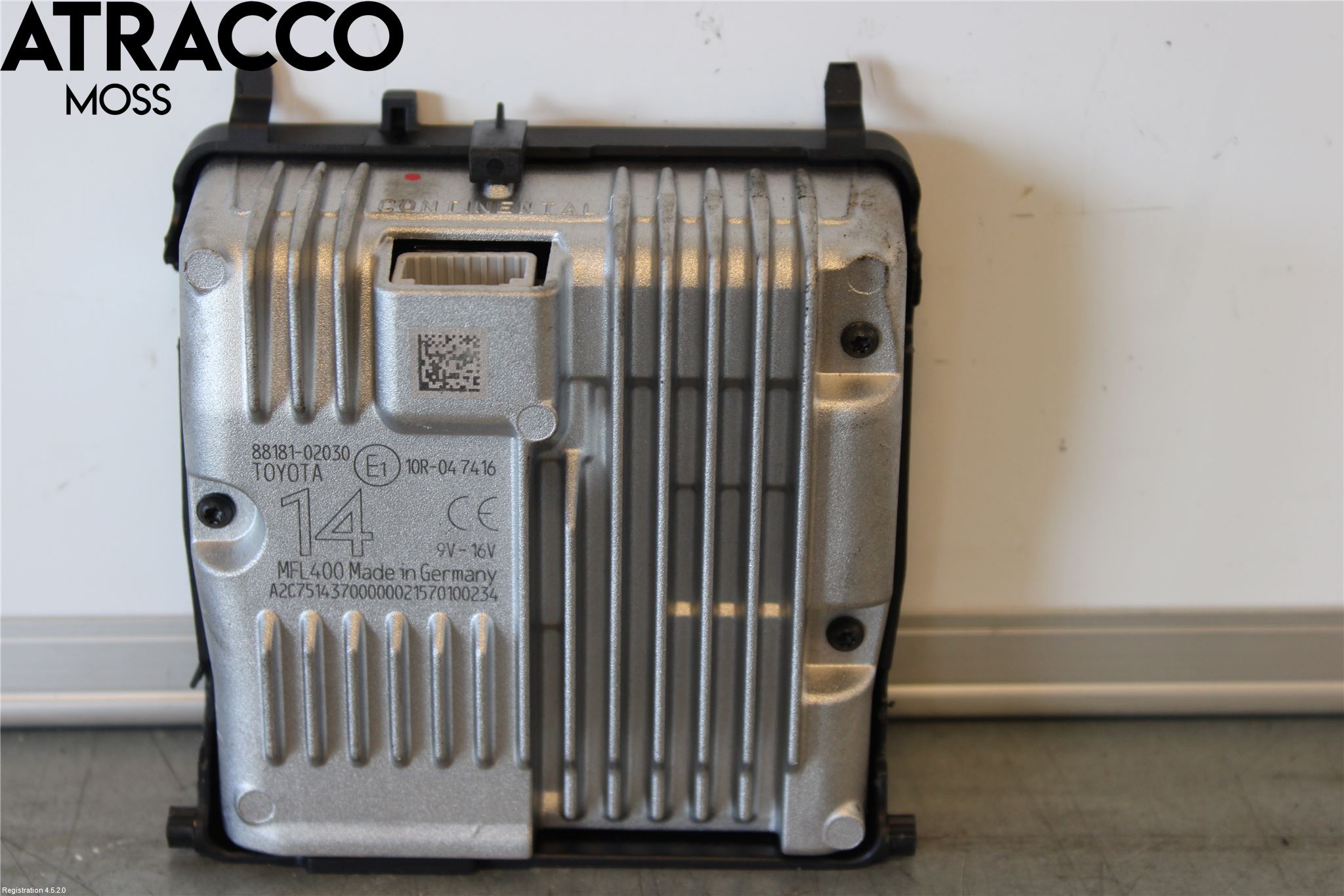 Toyota AURIS 13-19 Sensor Kollisjonsbeskyttelse