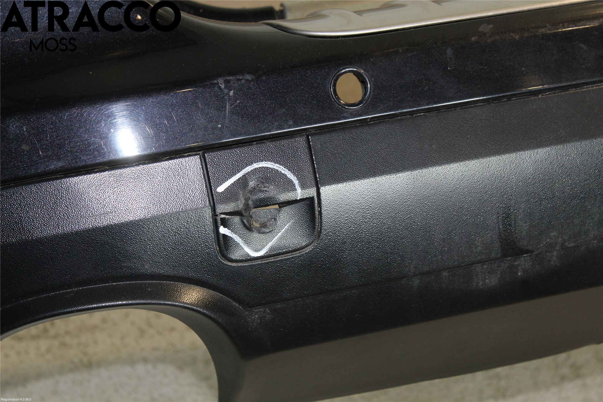 Porsche CAYENNE 03- Støtfanger Bak