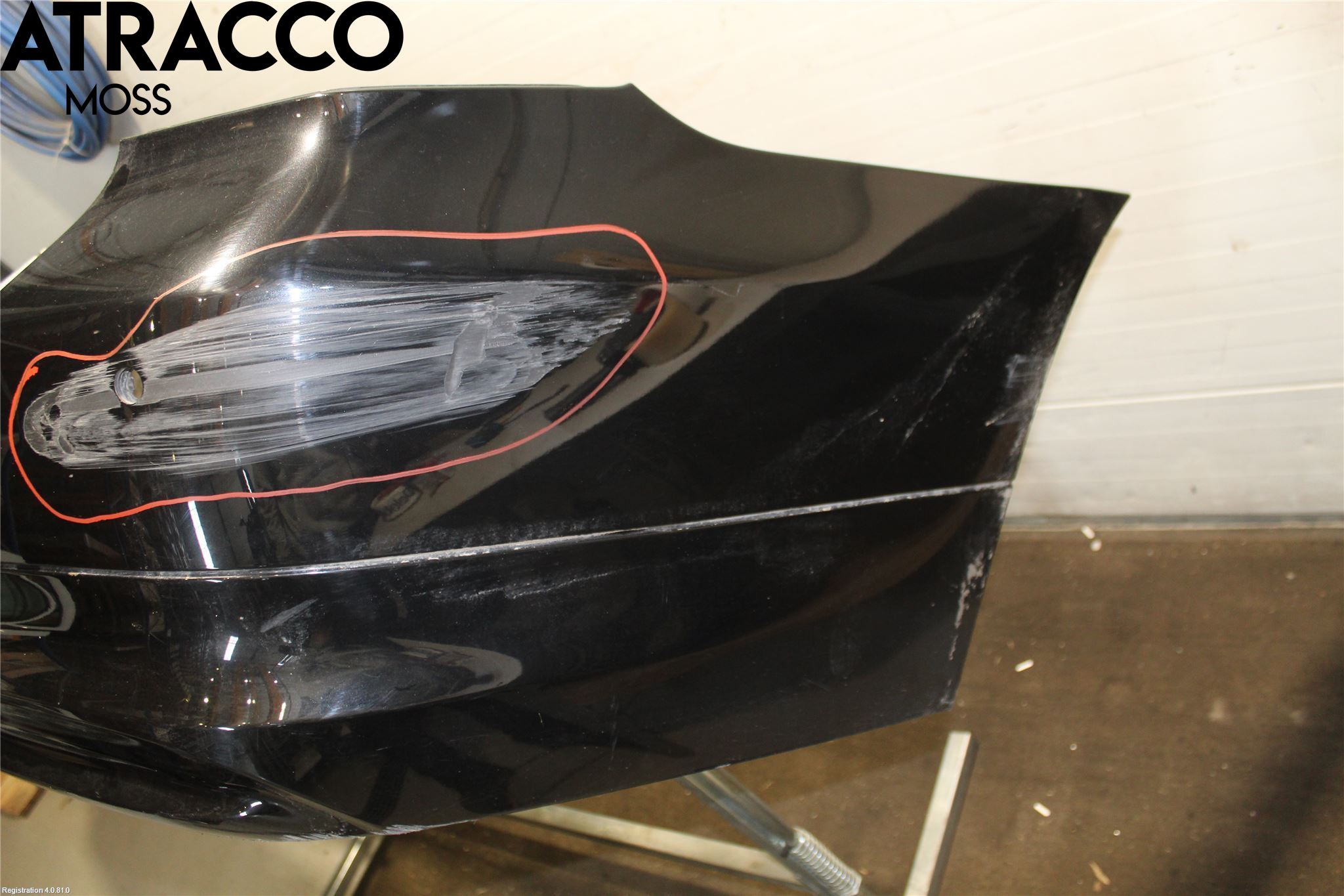 BMW 3 E90/91 SED/TOU 05-12 Støtfanger Bak