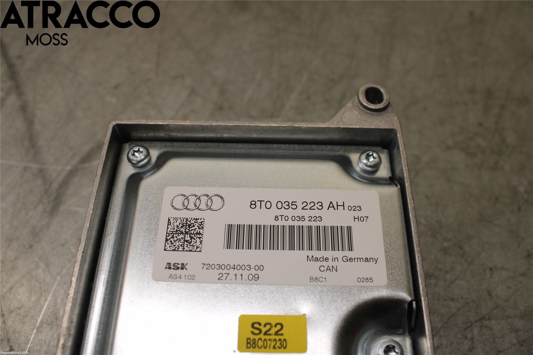 Audi A4/S4 08-11 Stereo Forsterker