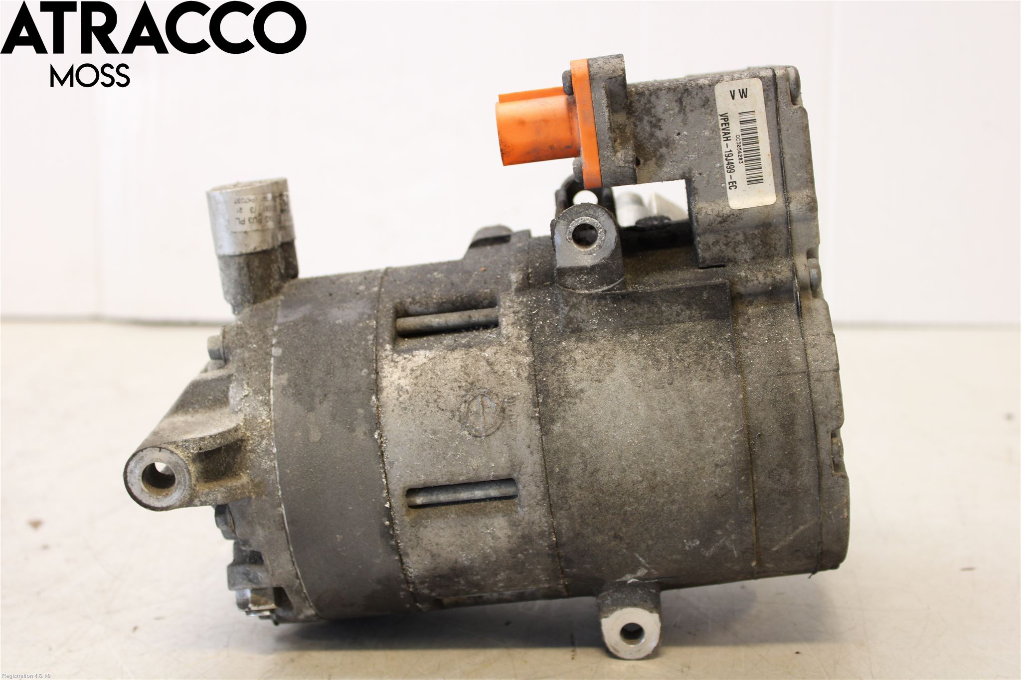 Volkswagen VW GOLF / E-GOLF VII 13-20 Varme Ac Kompressor