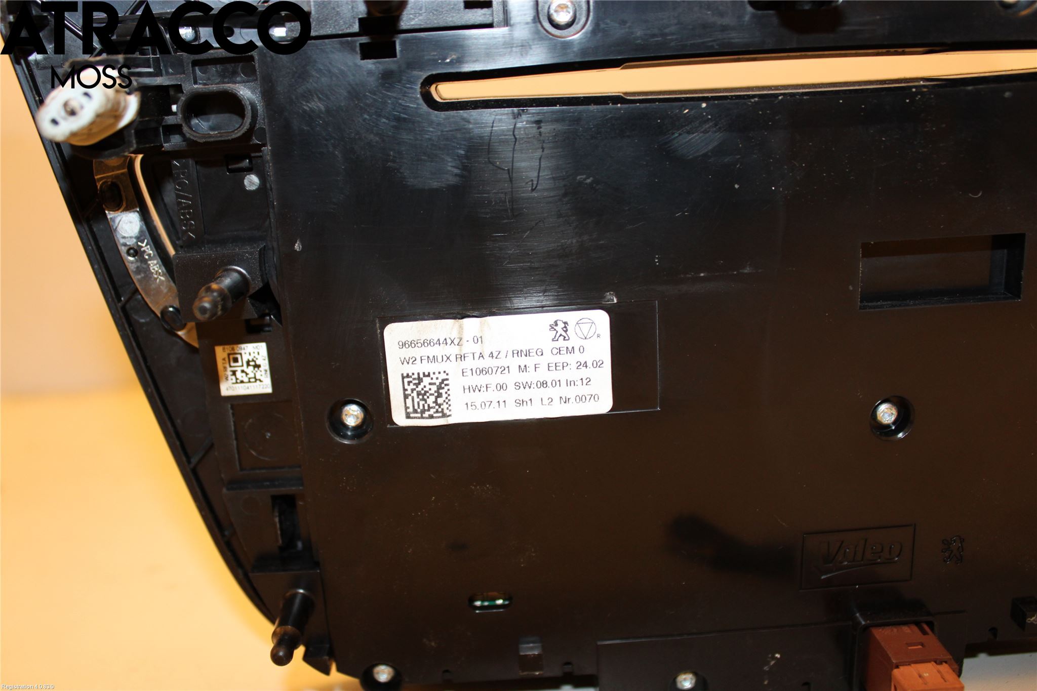 Peugeot 508 11-18 Varme Ac Betjening-Display