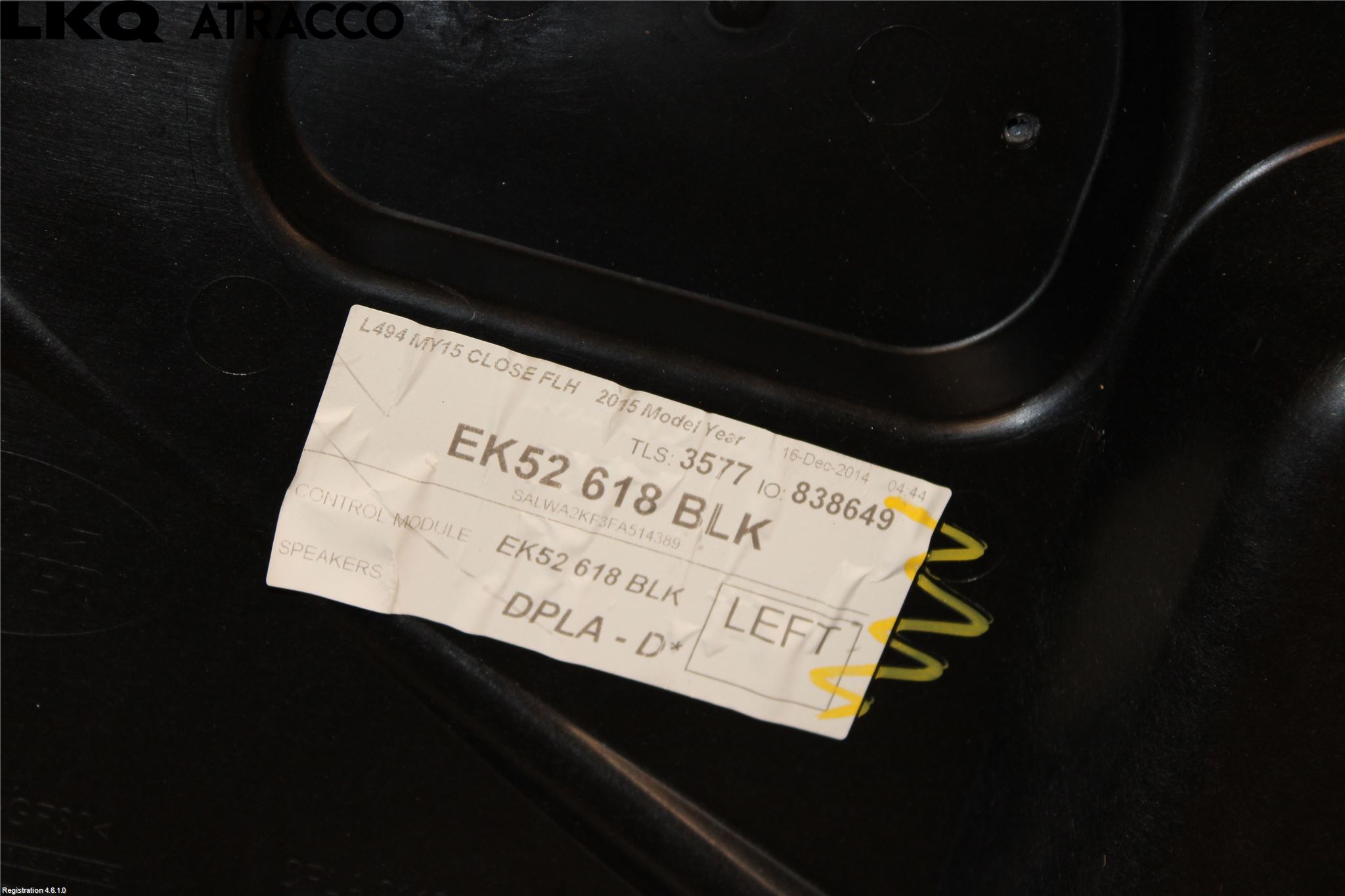 Landrover RANGE ROVER SPORT (L320) 10-13 Innr Høyttaler